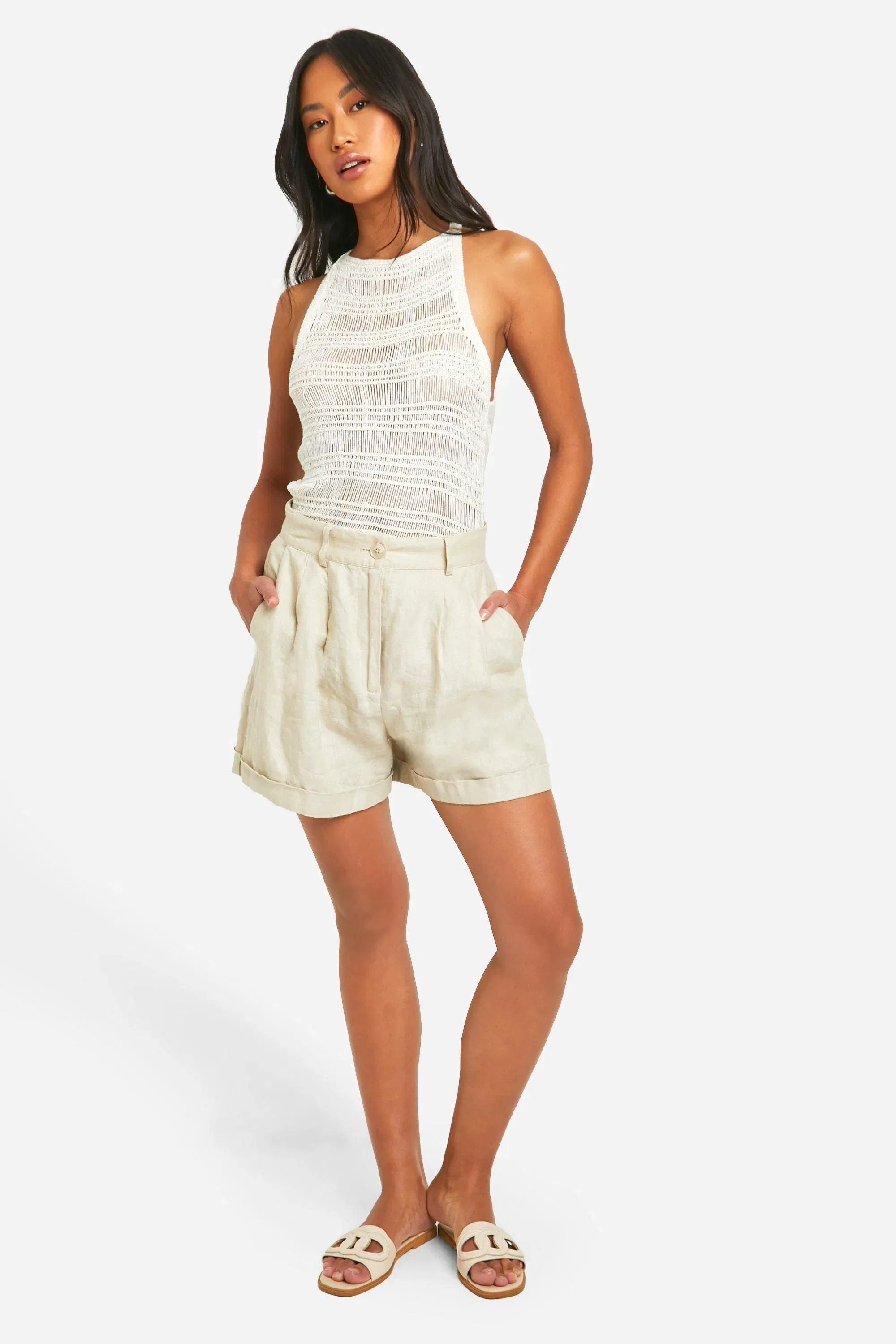 Ladder Stitch Knitted Top