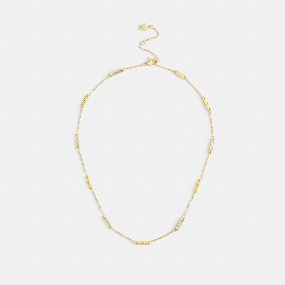 Signature Bar Chain Necklace
