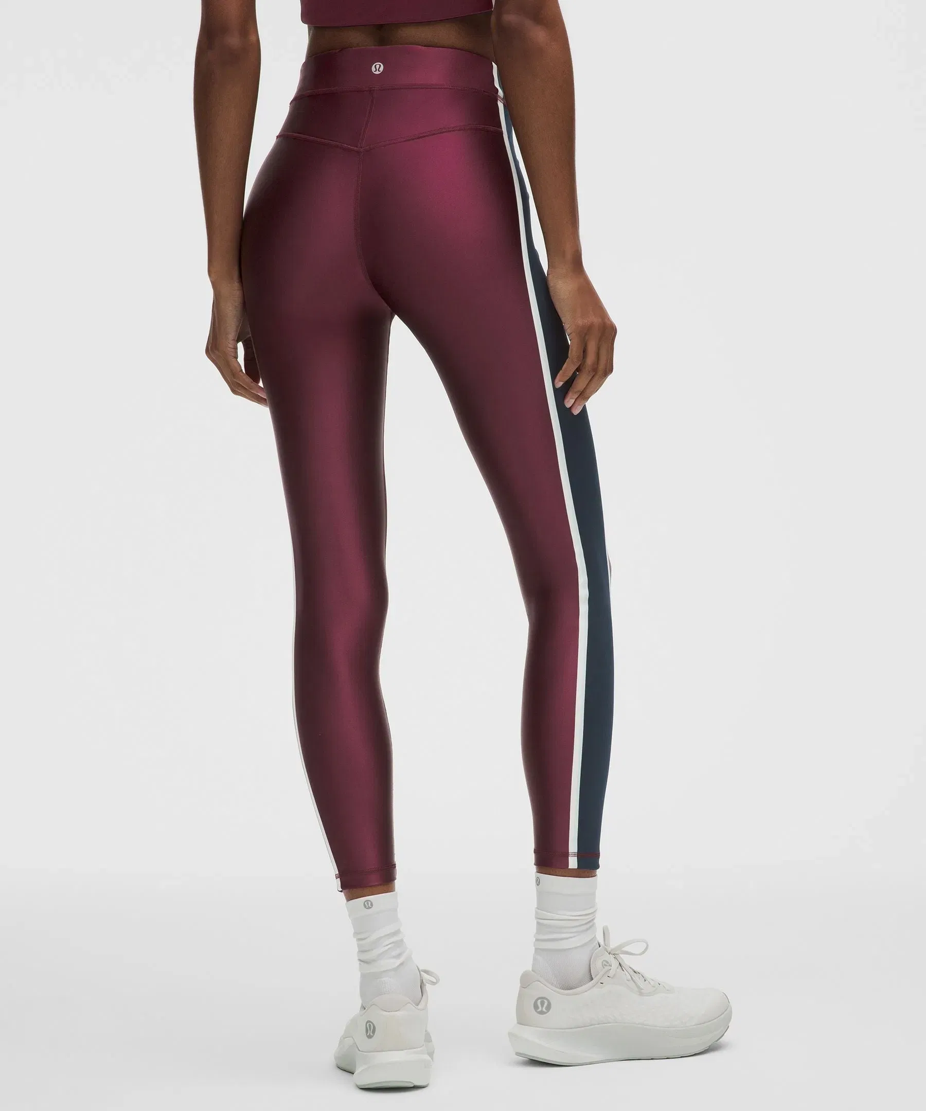 Lululemon Women's Satin Shine High-Rise Tight 25" *Stripe