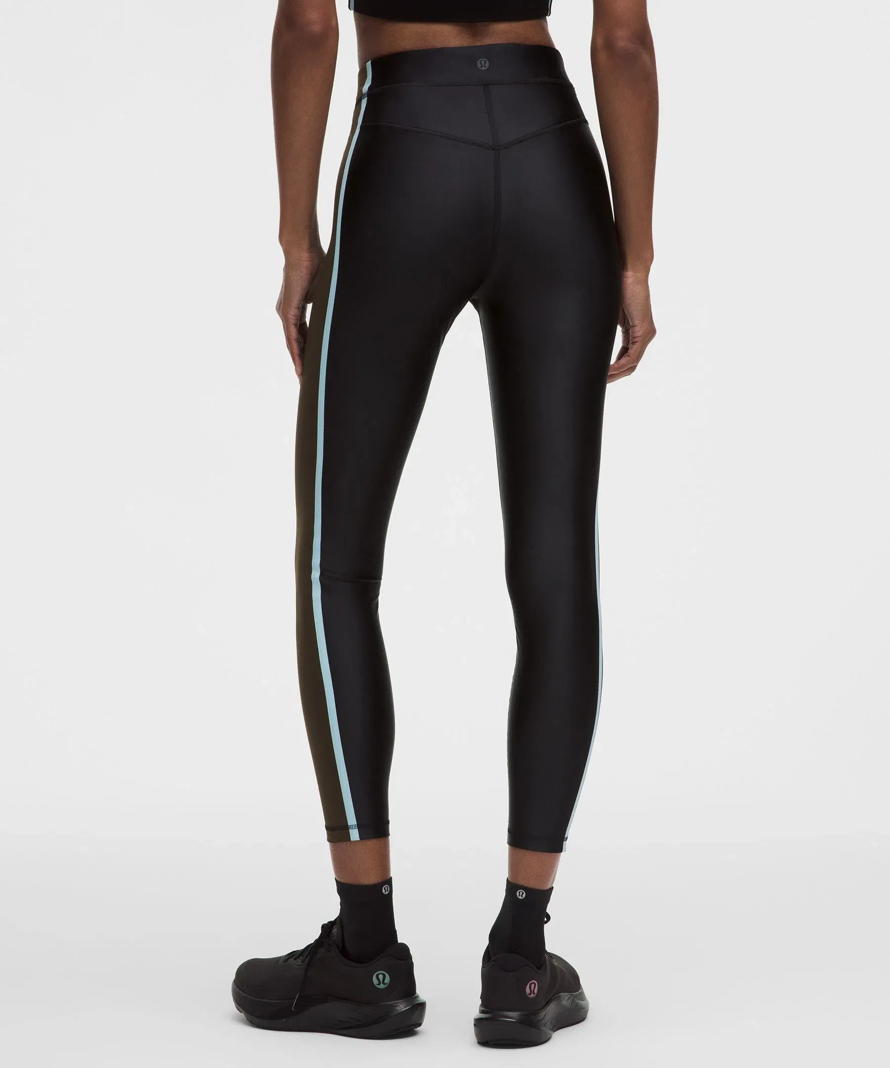 Lululemon Women's Satin Shine High-Rise Tight 25" *Stripe