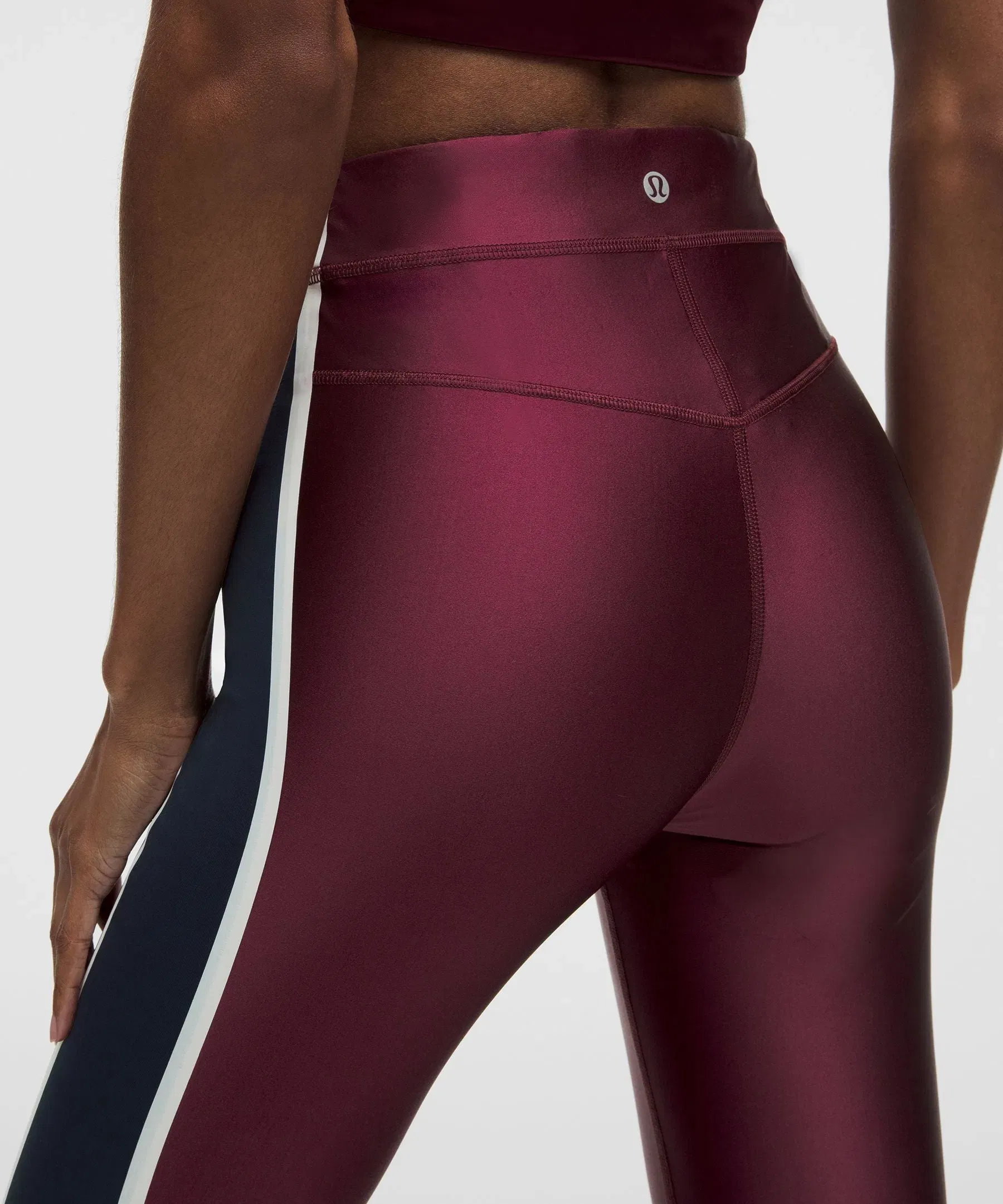 Lululemon Women's Satin Shine High-Rise Tight 25" *Stripe