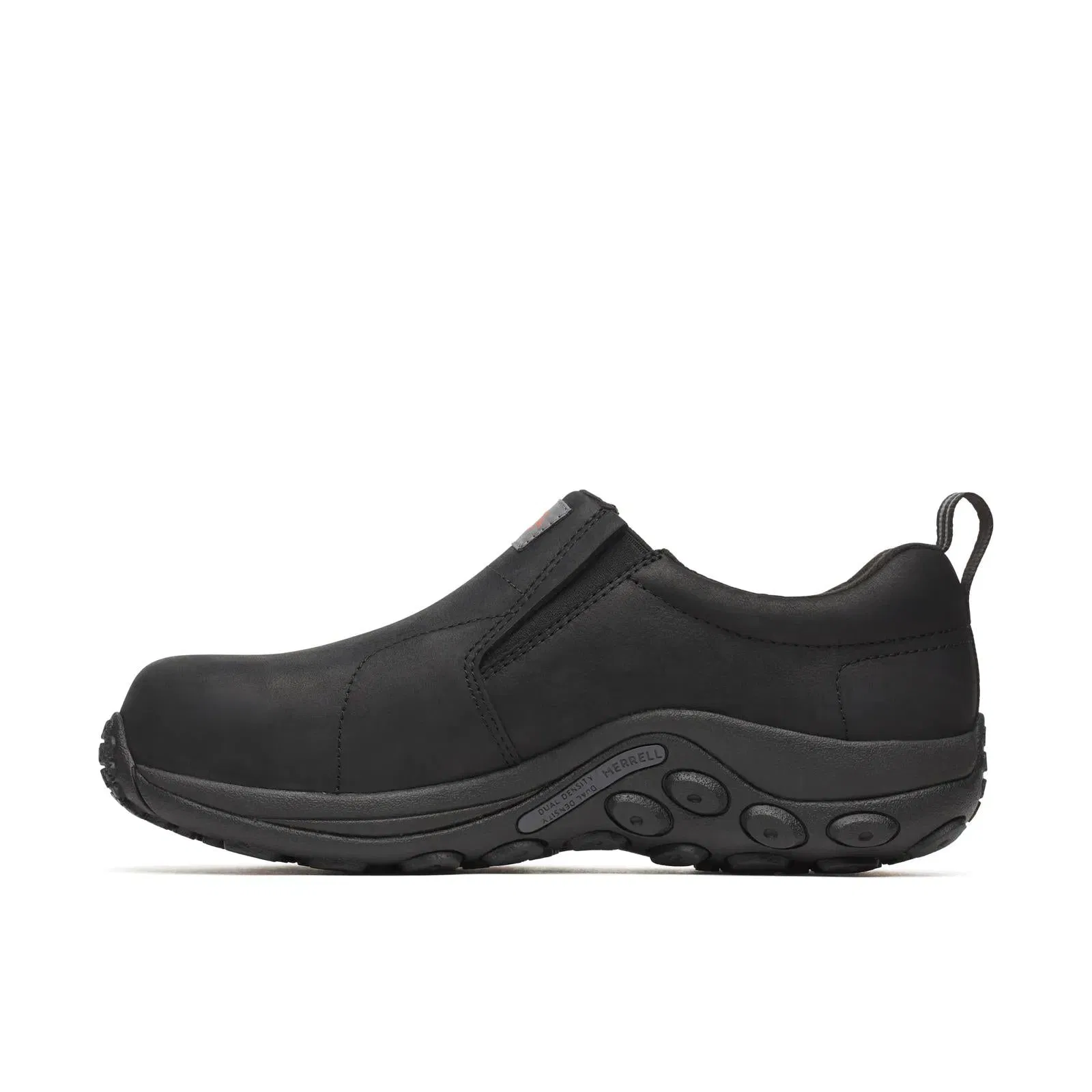 Merrell Men's Jungle Moc Leather Hi-Vis Carbon Fiber Low Black
