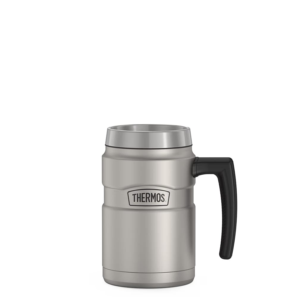 Thermos 16oz Stainless King Coffee Mug Matte Stainless Steel