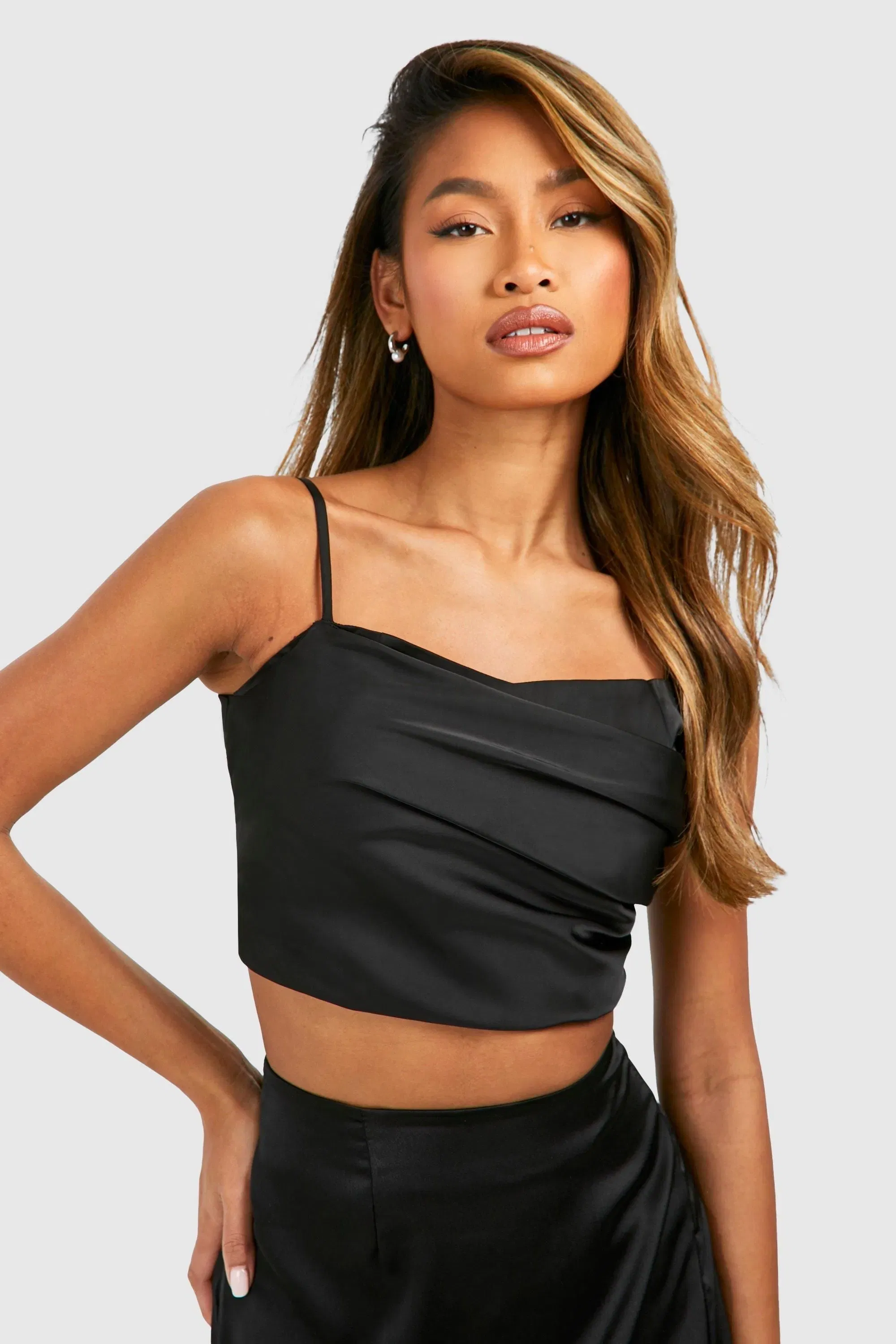 Satin Drape Corset