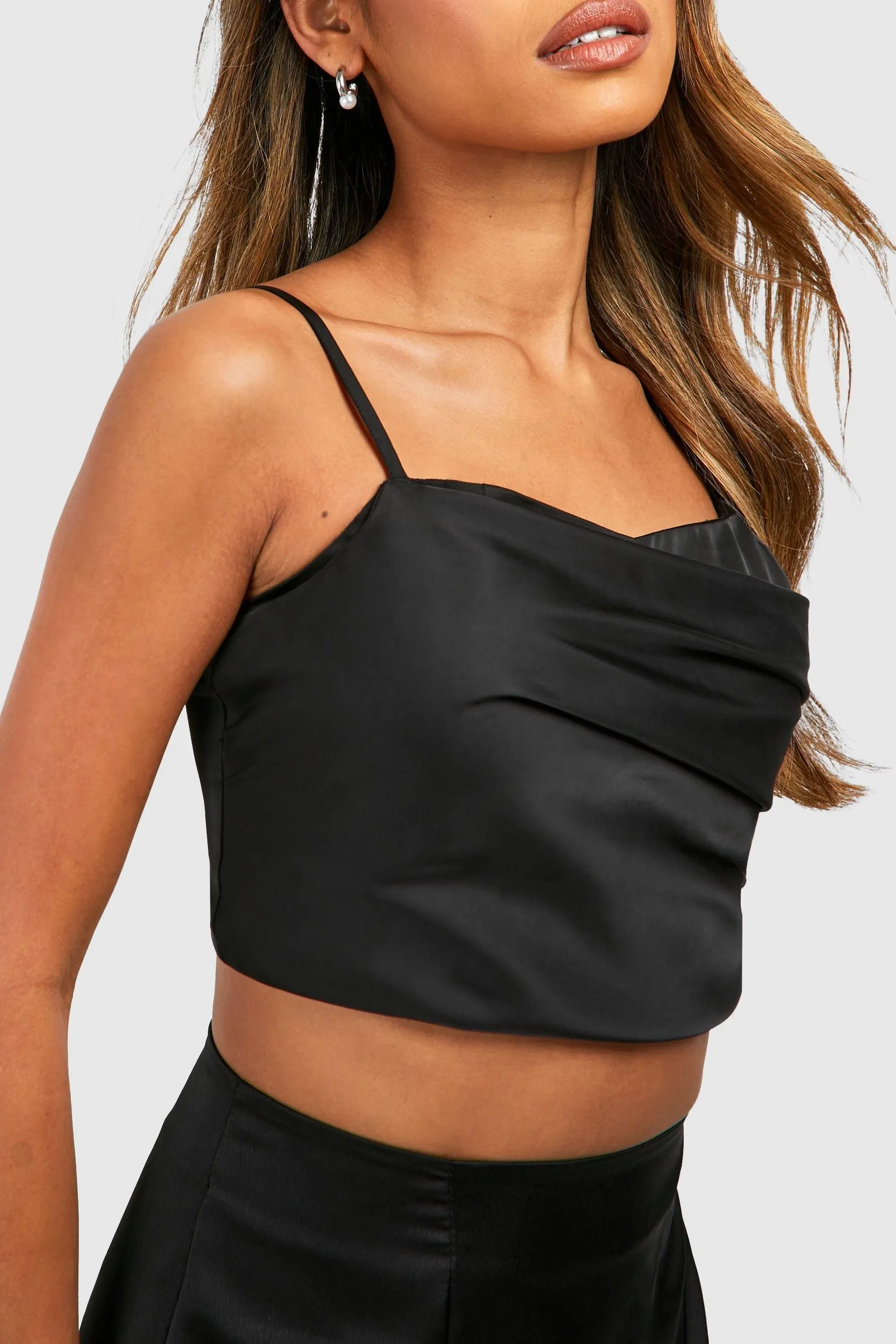 Satin Drape Corset