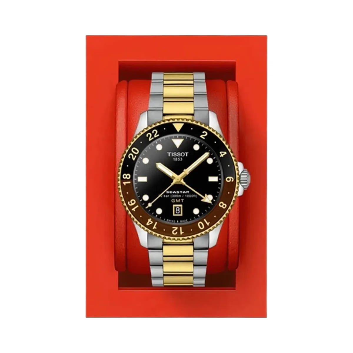 Tissot Seastar 1000 Gmt 40Mm T1208522205100