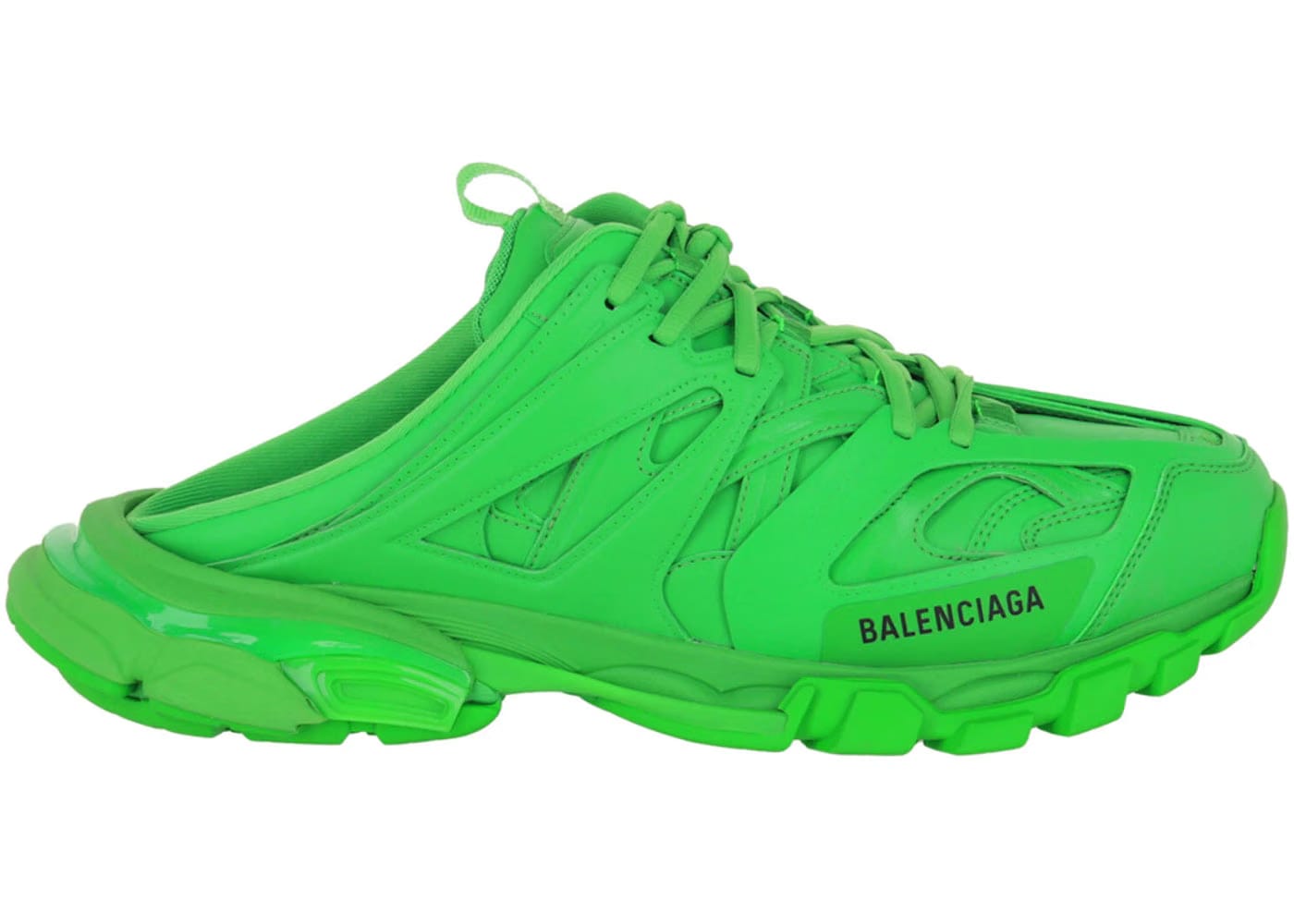 Balenciaga Track Mule Sneakers Green Black