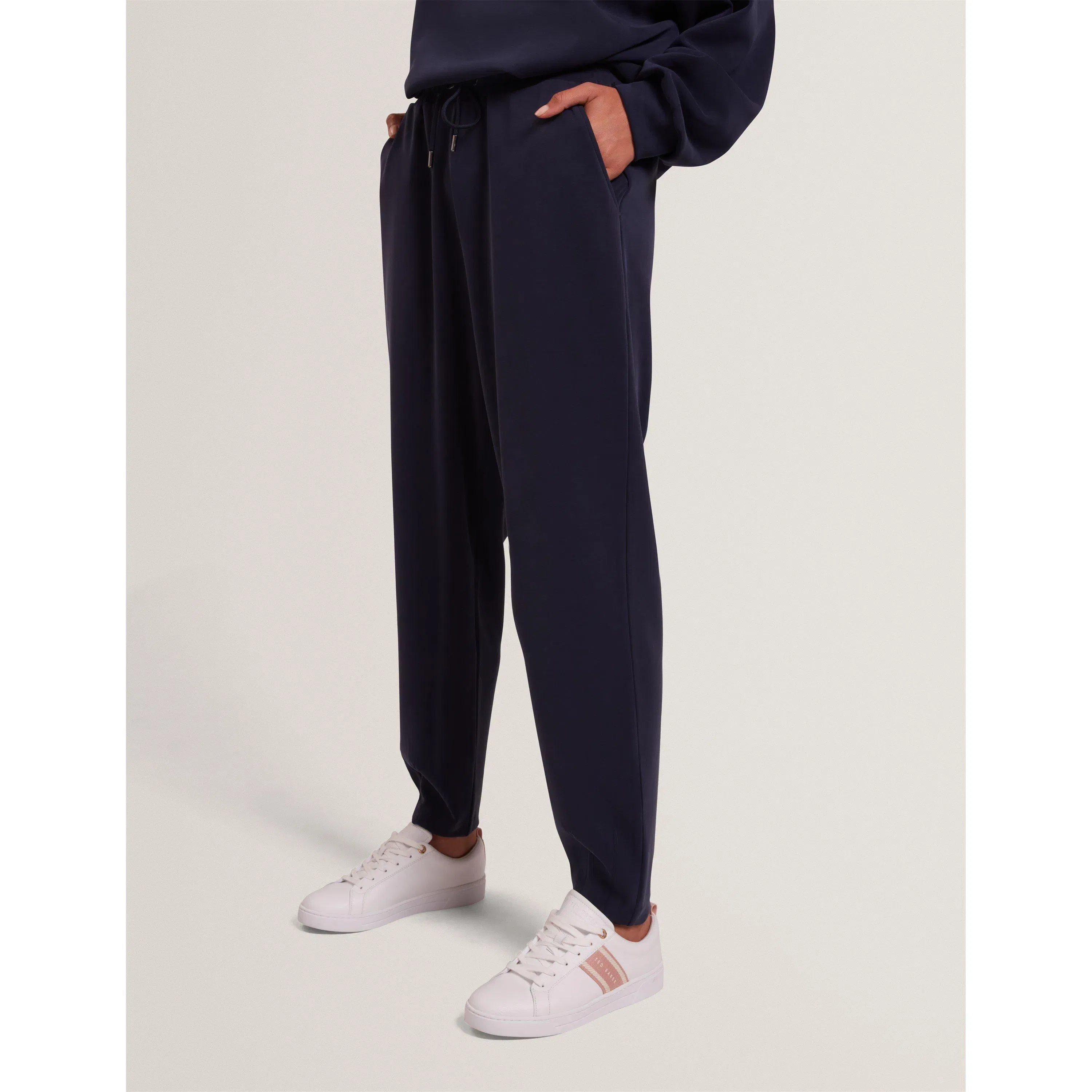 BarrelLeg Closed Hem Jersey Joggers