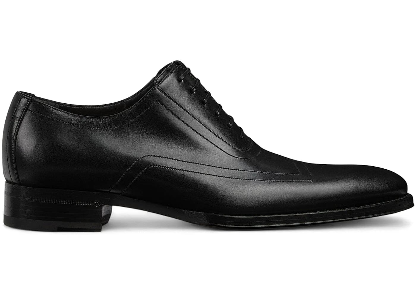 Gucci Lace-Up Shoes Black Leather