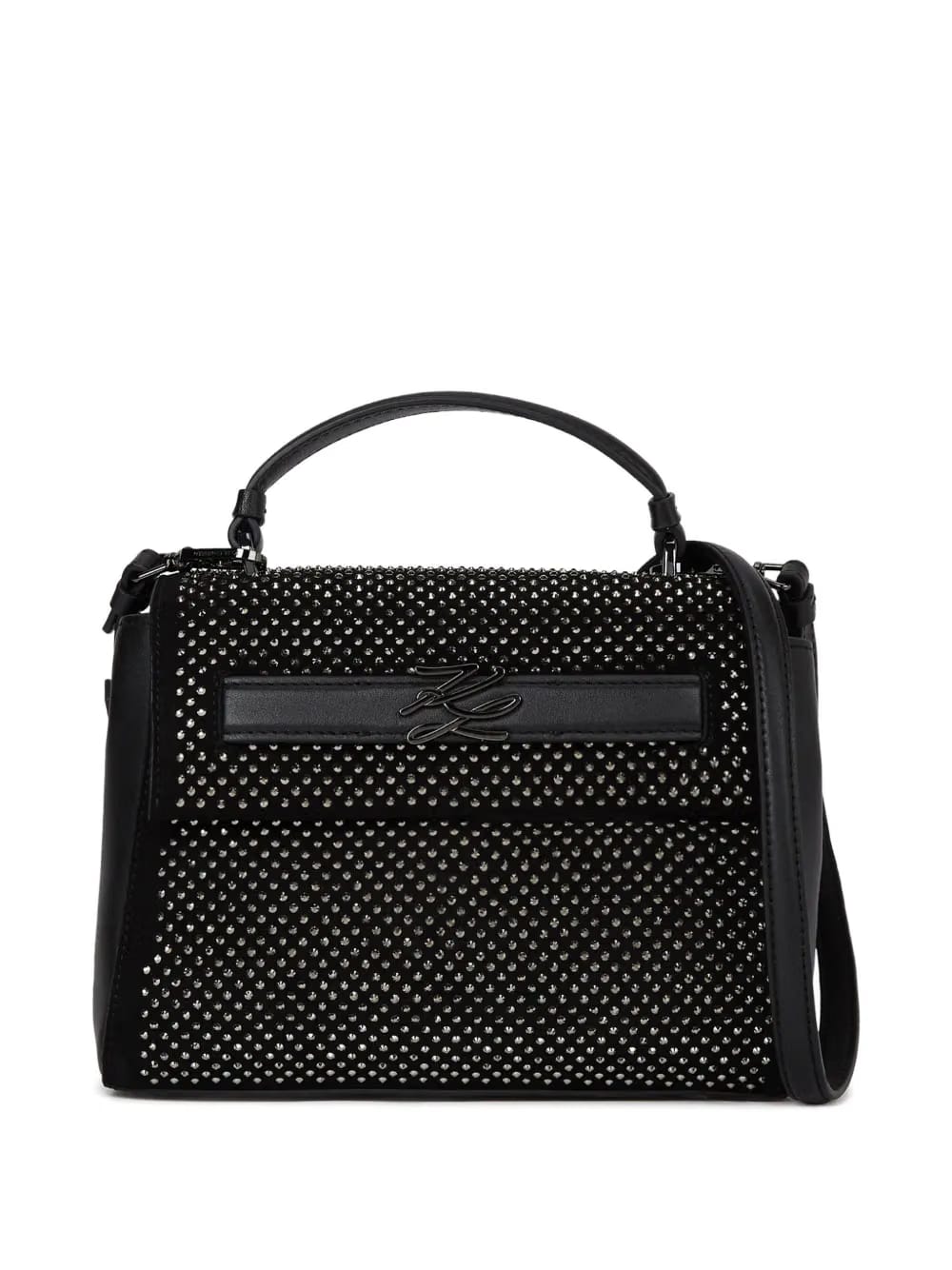 K/Autograph rhinestone-embellished tote bag