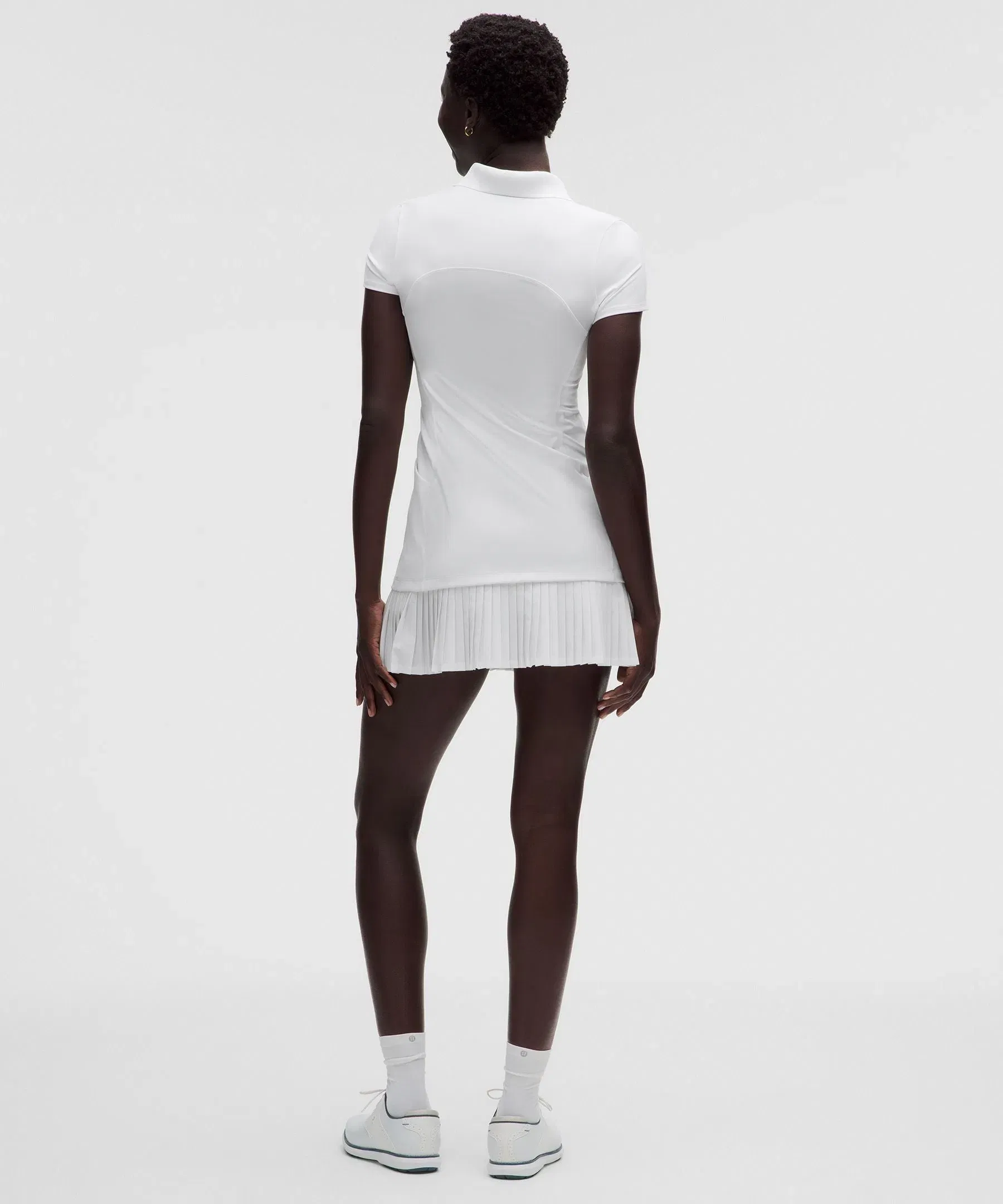Lululemon Pleated-Hem Polo Golf Dress