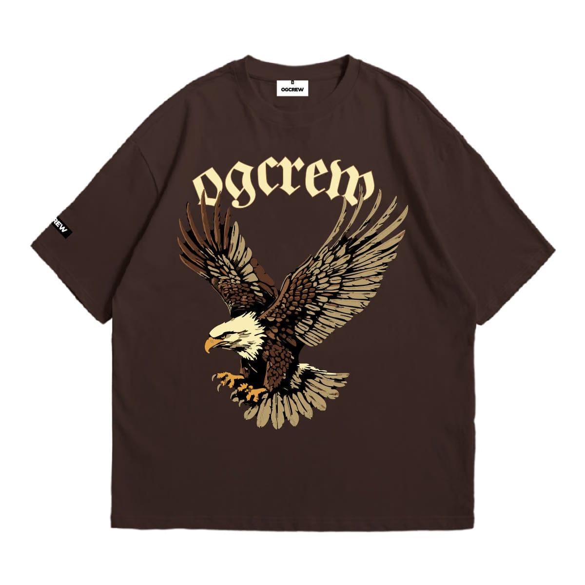 MOCHA BROWN EAGLE T-SHIRT