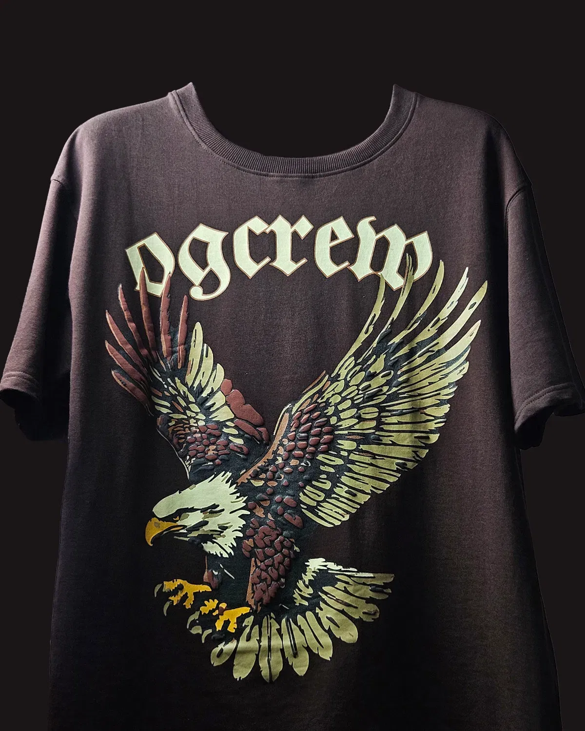 MOCHA BROWN EAGLE T-SHIRT