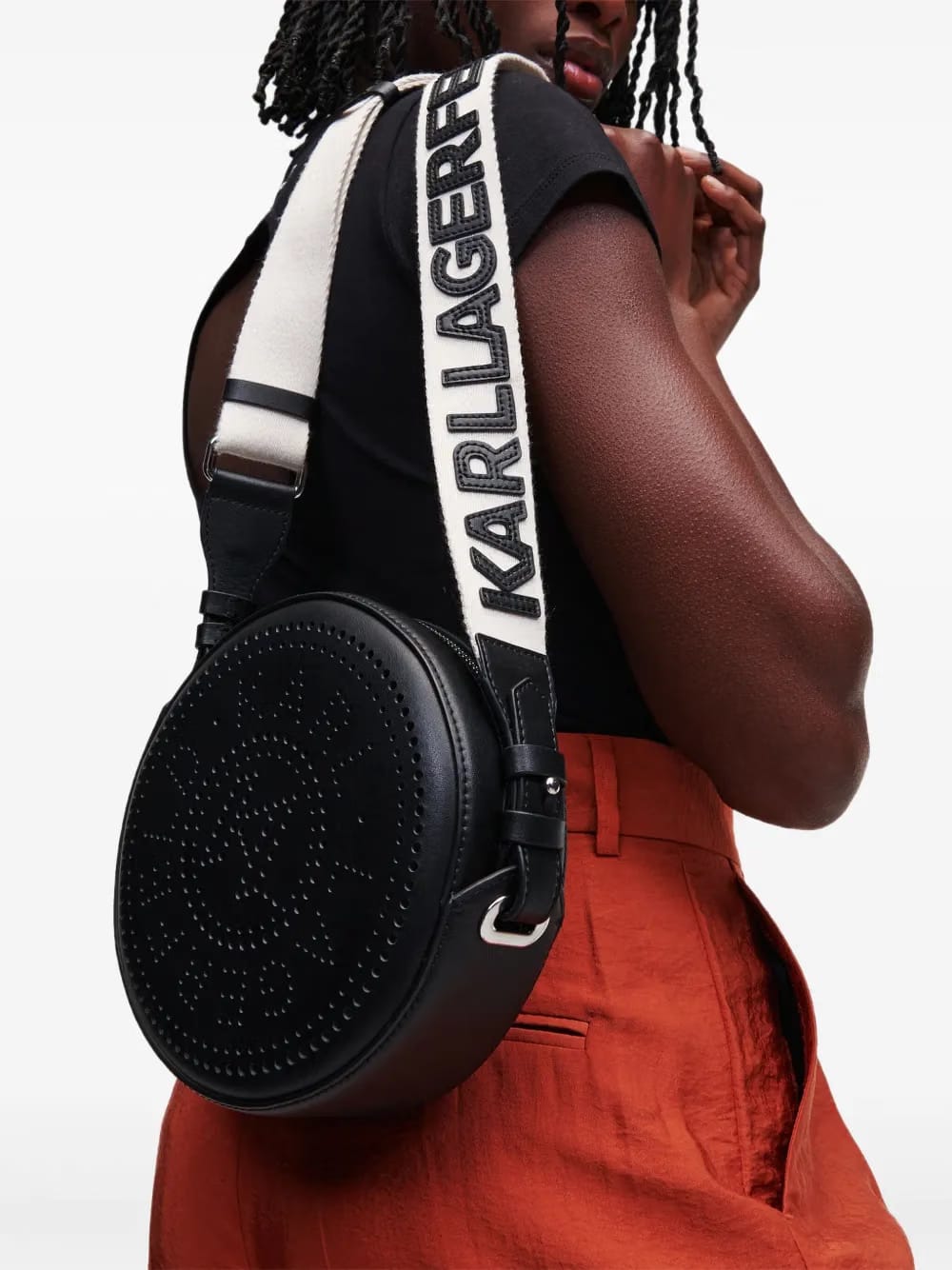 K/Circle cross body bag