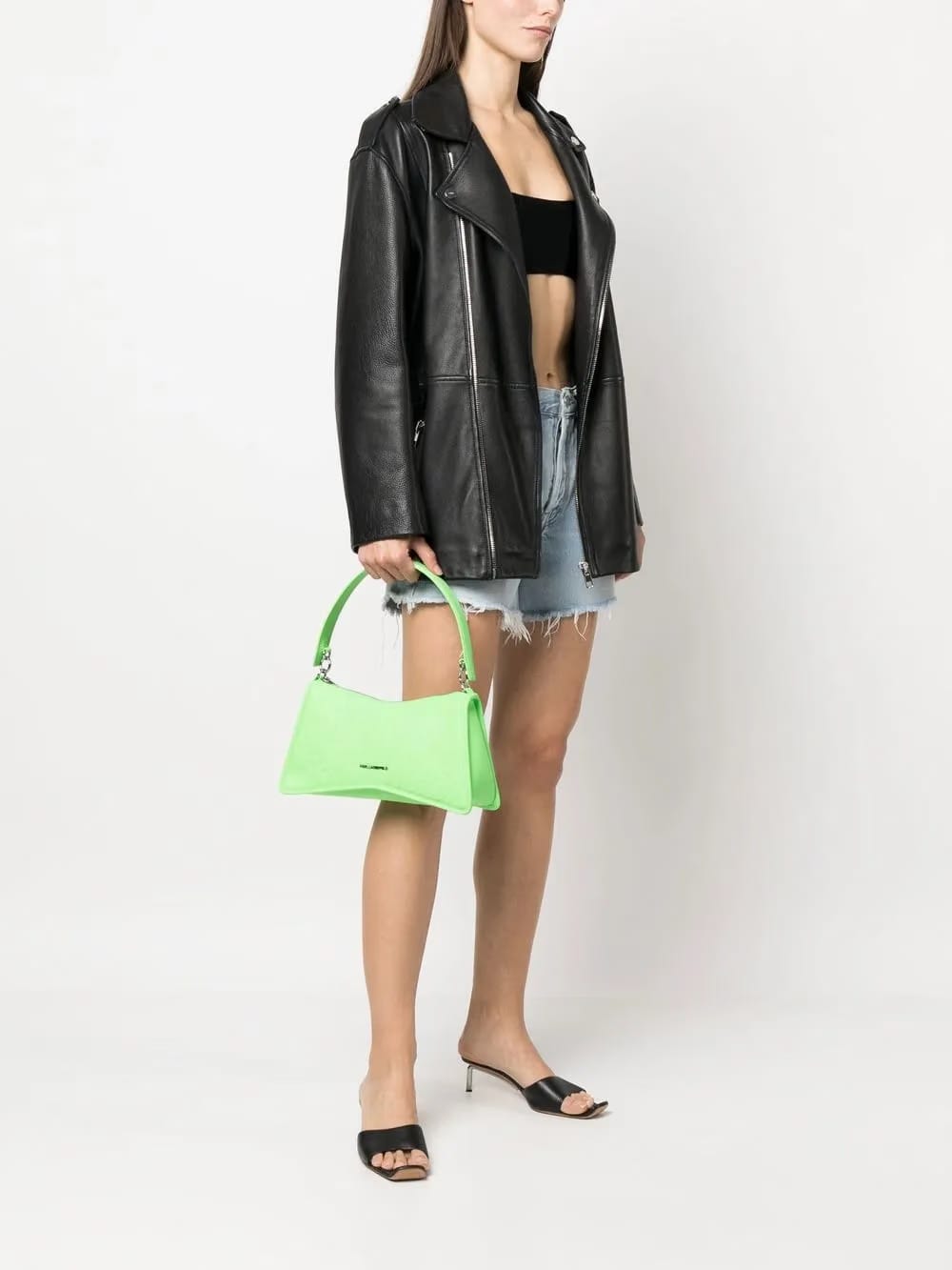 K/Seven monogram-debossed shoulder bag