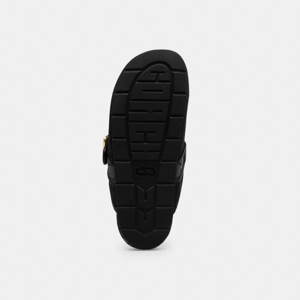 Women's Coach Archival Buckle Clog Black