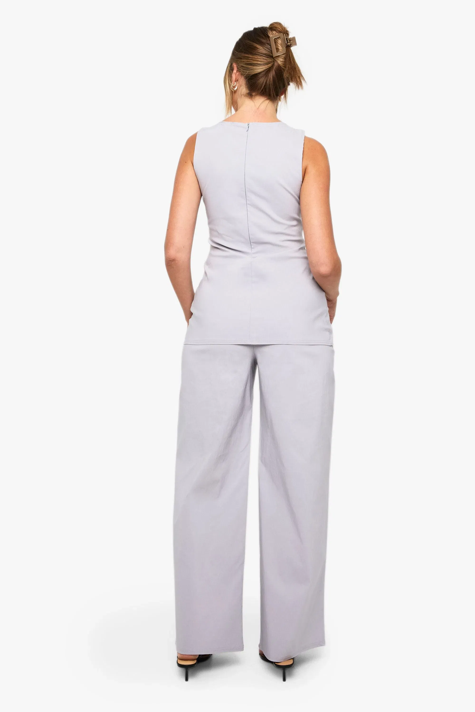 Super Stretch Wide Leg Trousers