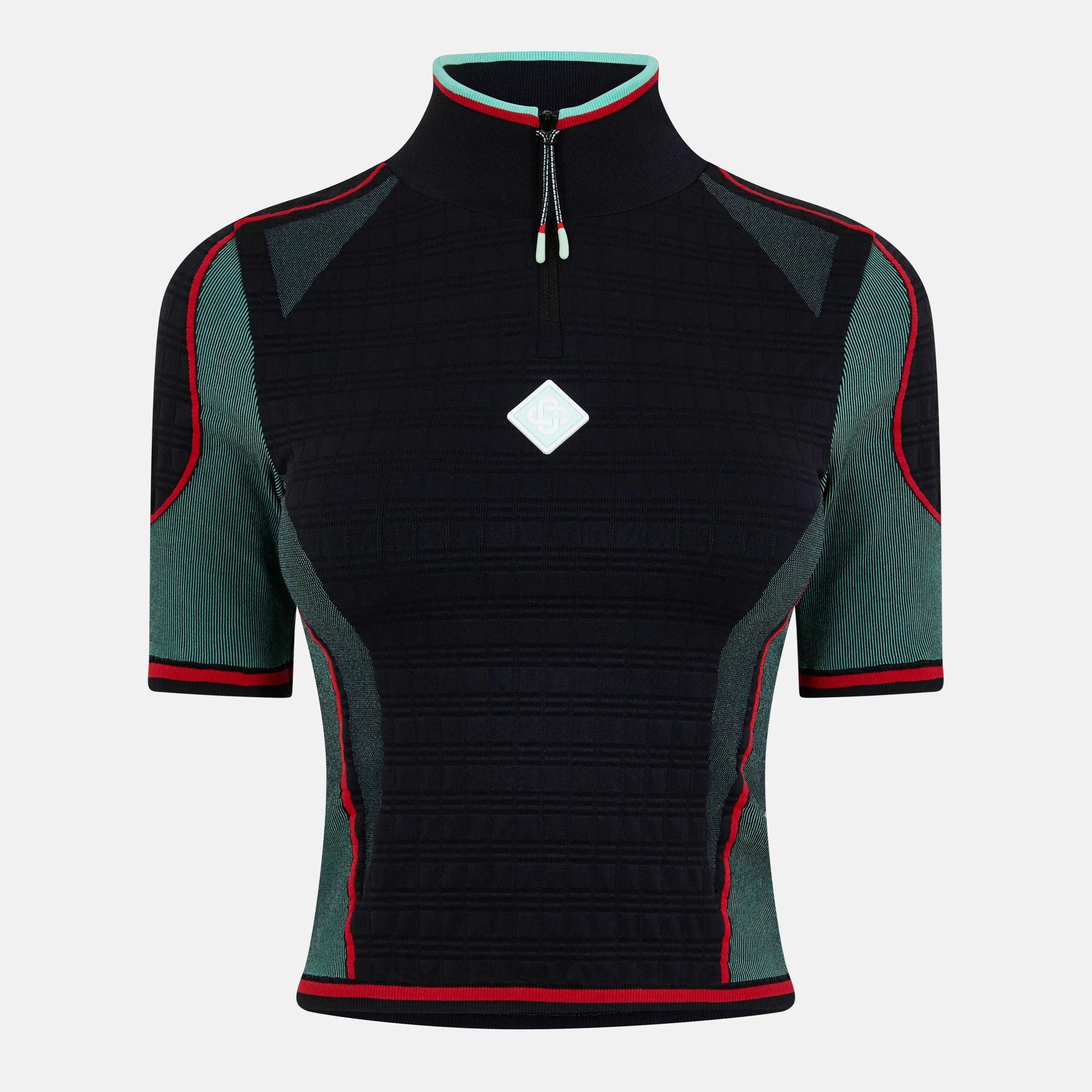Zipped Long Sleeve T-Shirt