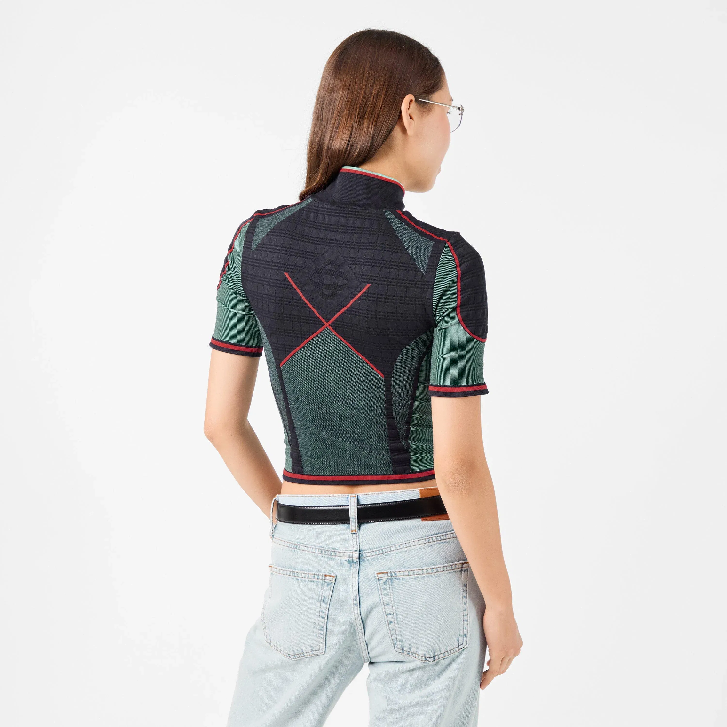 Zipped Long Sleeve T-Shirt