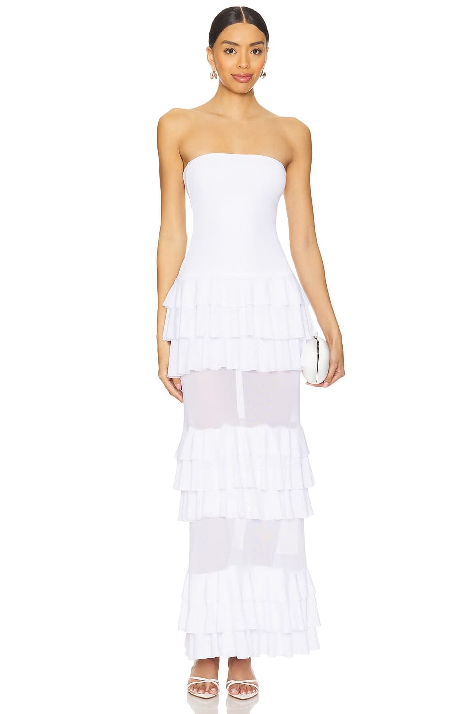superdown Lorenza Maxi Dress in White
