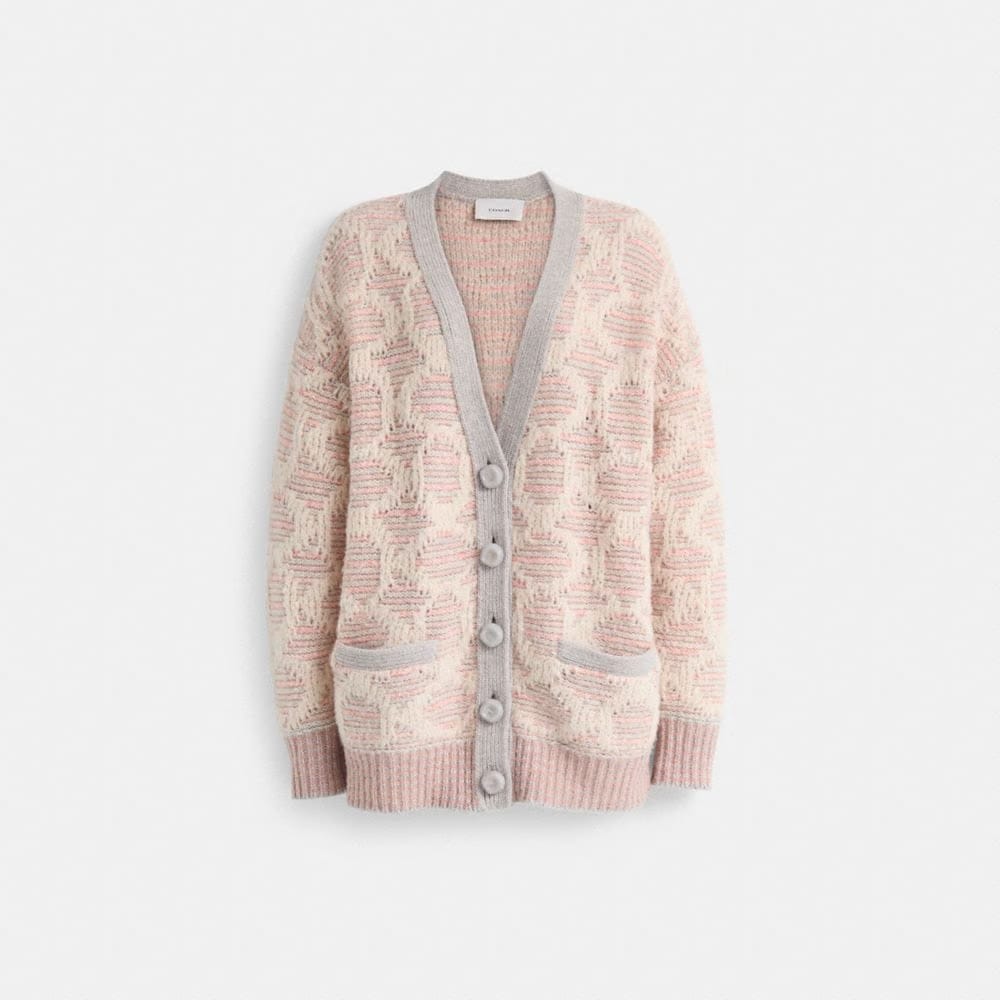 Restored Long Signature Cardigan