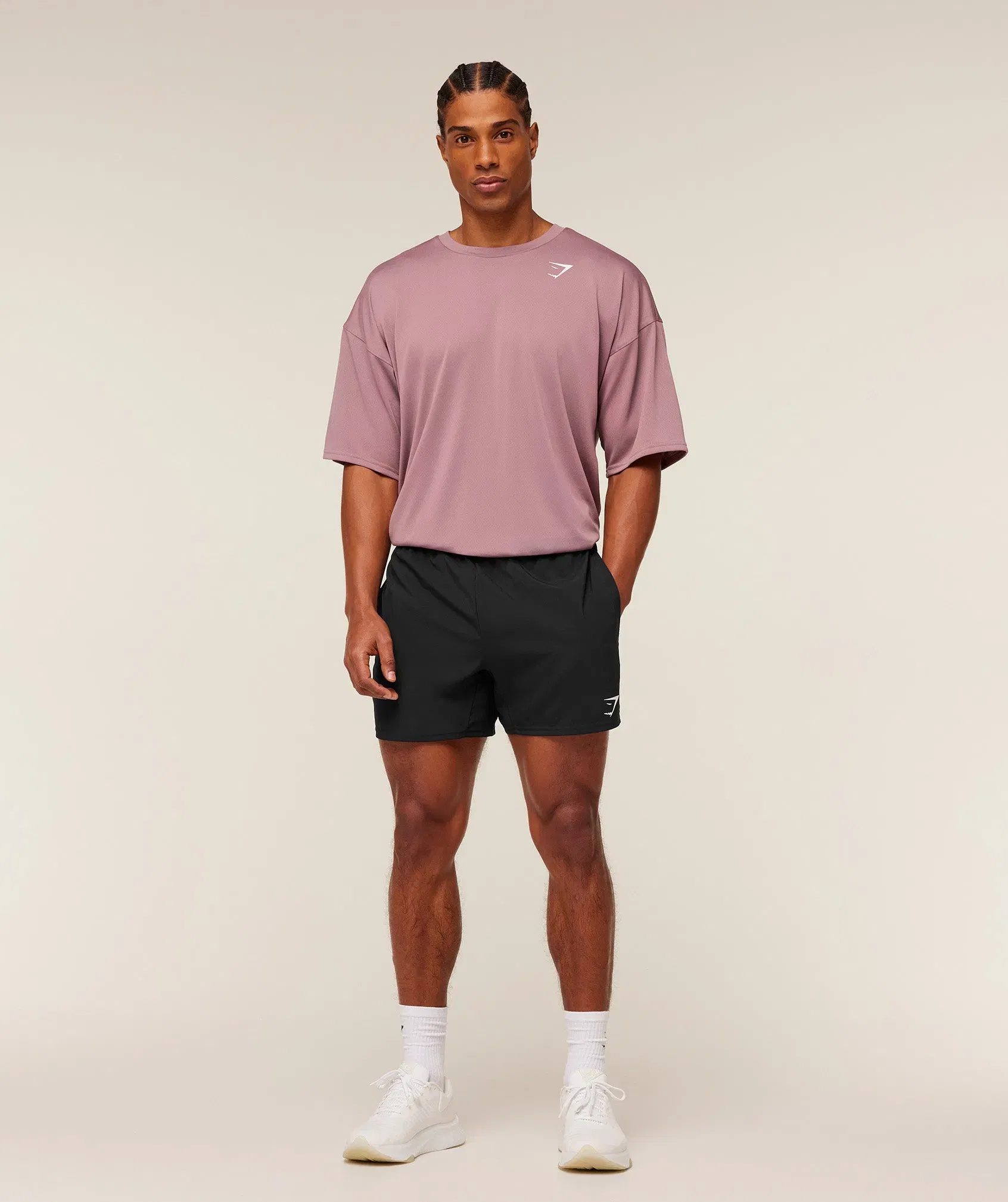Gymshark Arrival Oversized T-Shirt - Calm Pink