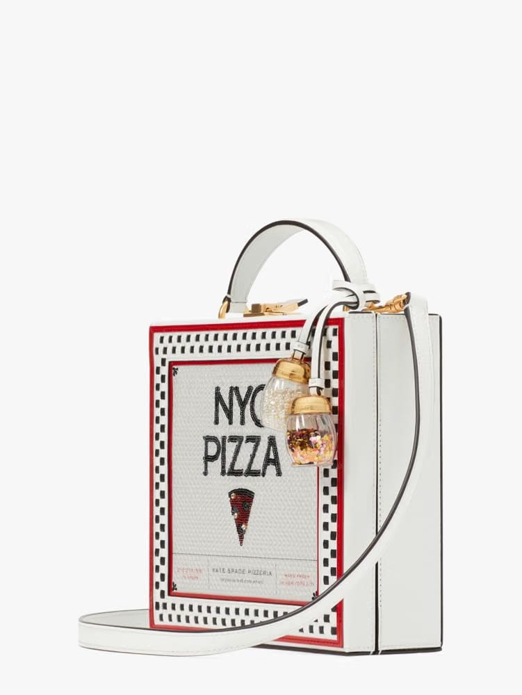 Slice 3d Pizza Box Top-handle Bag