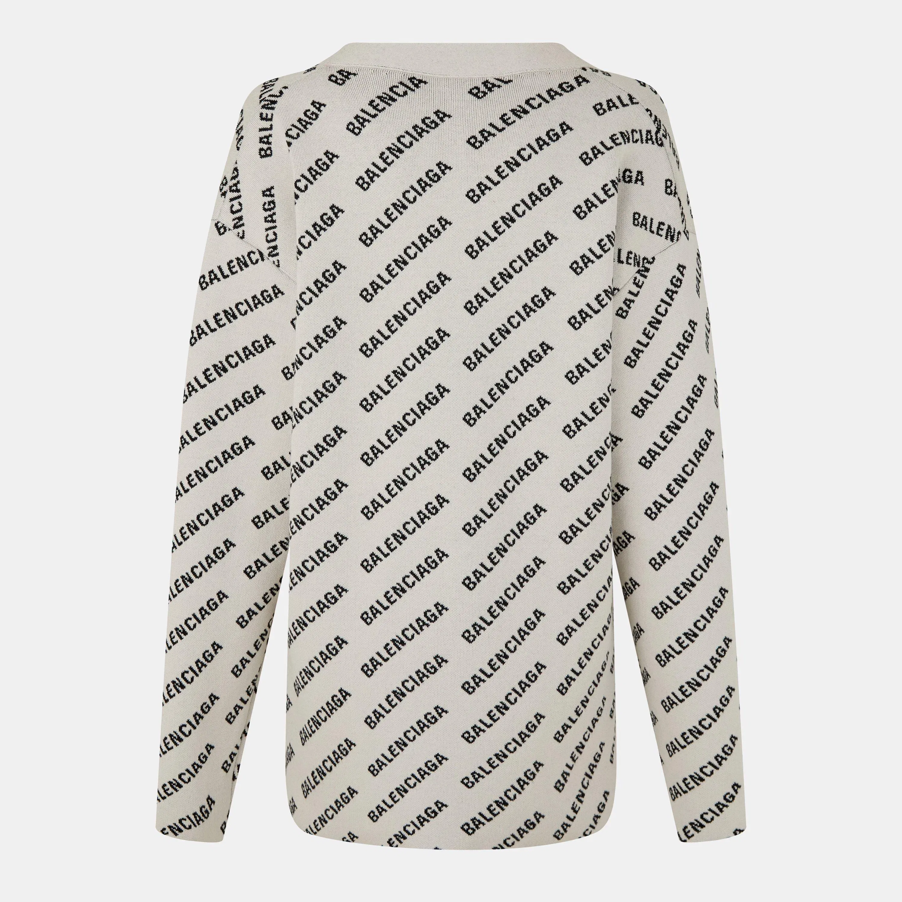 Scrolling Logo Cardigan