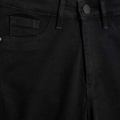 Black Molly Mid Rise Sculpt Skinny Jeans