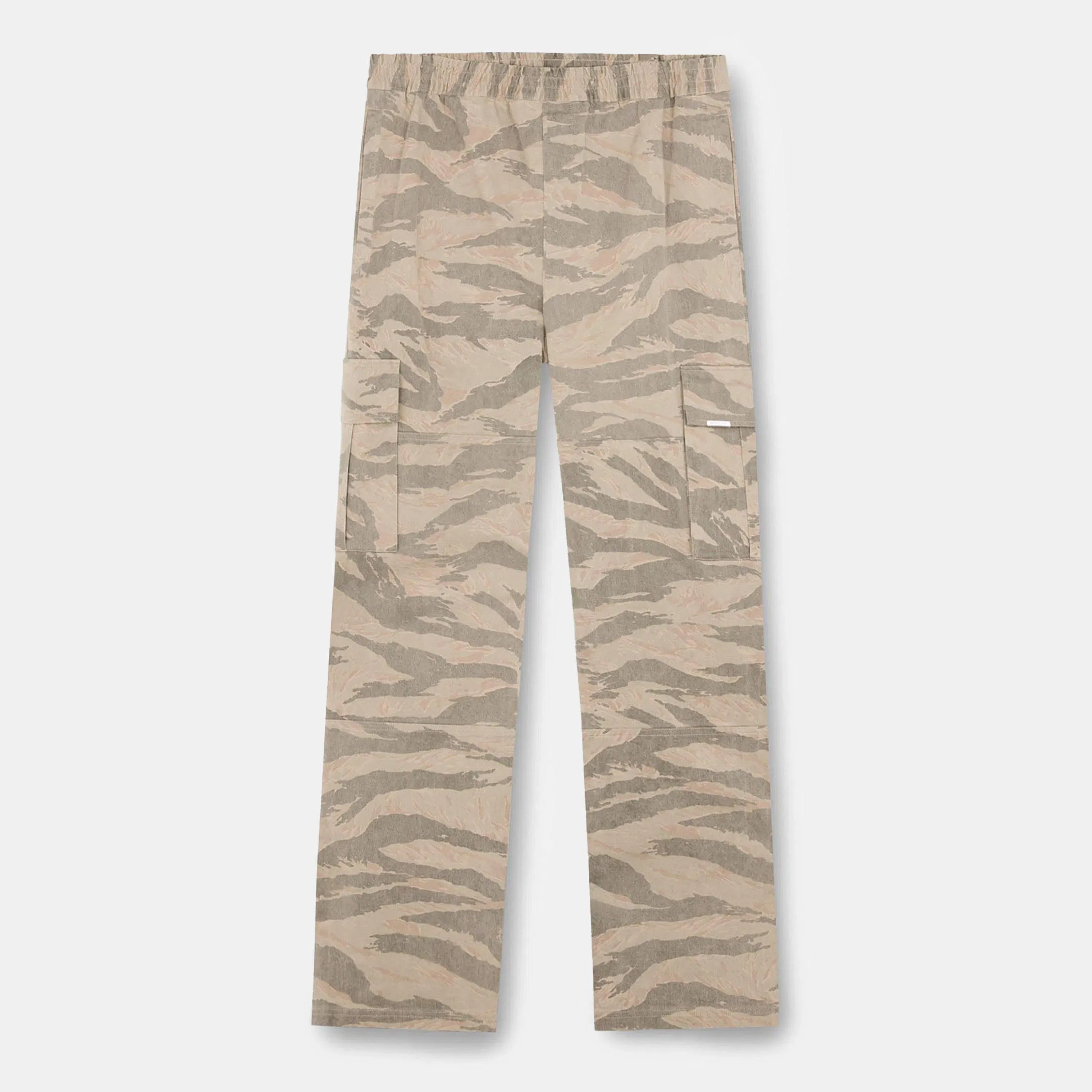 Camo Cotton Cargo Trousers