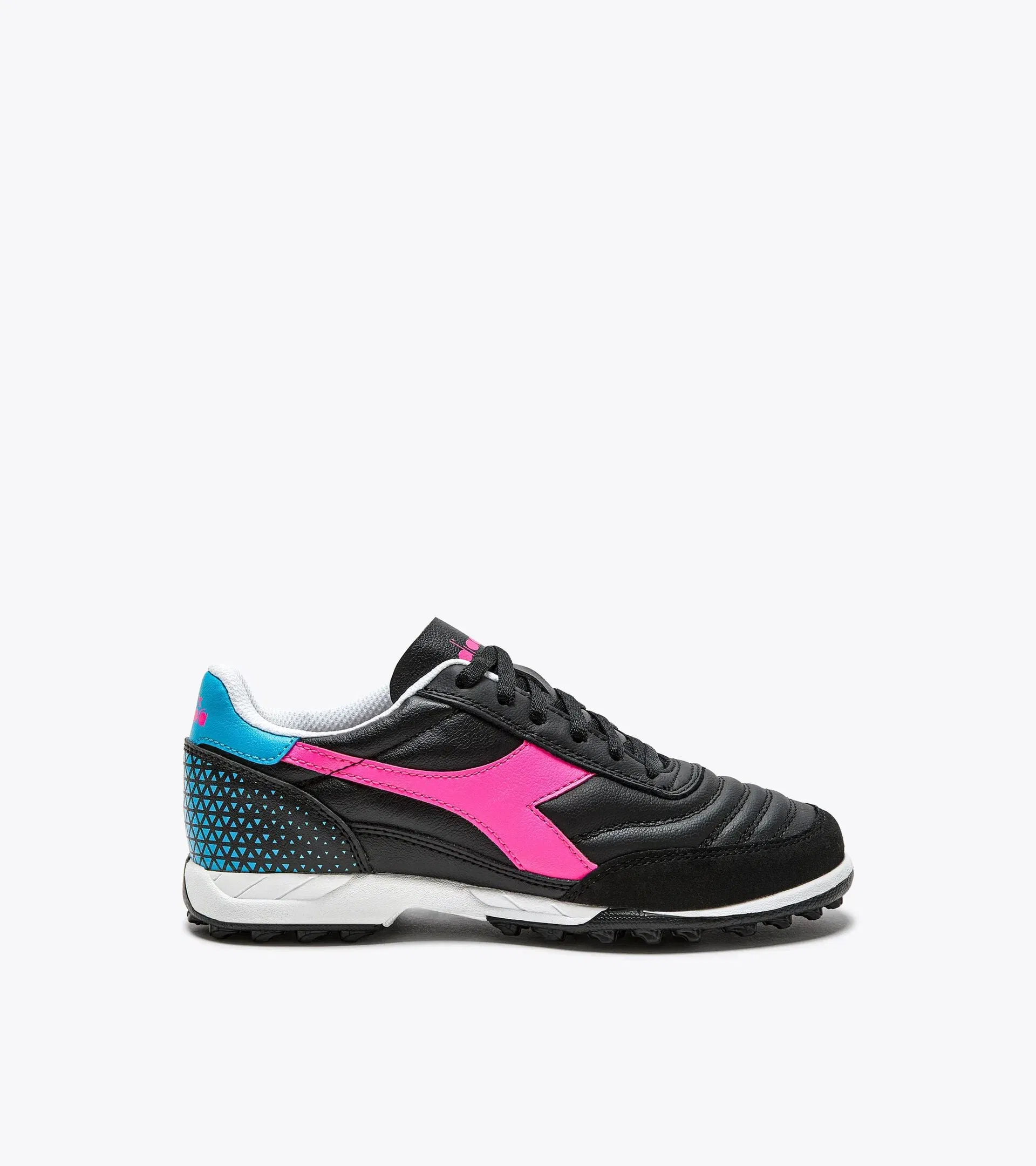 Diadora Calcetto Gr Lt Tf Y Blk/Pink Fluo/Cyan Blue Fluo