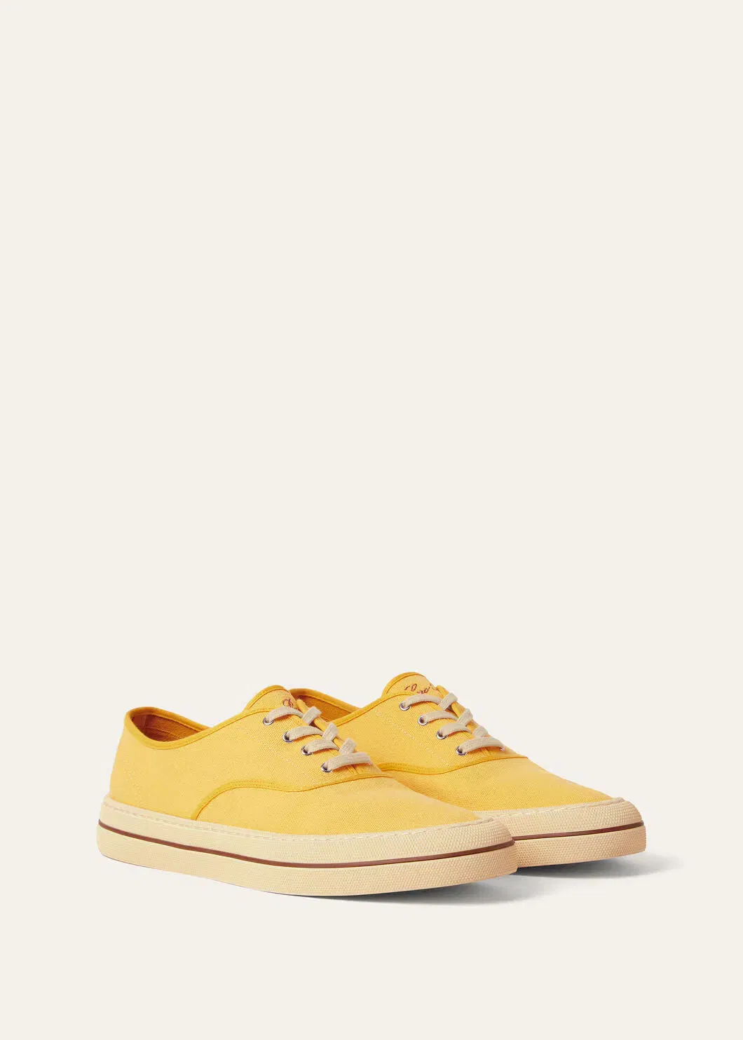 LoroPiana Nantucket Walk Sneaker Minty Lemon
