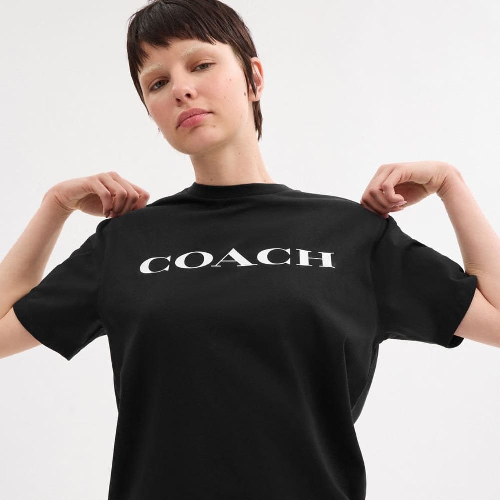Coach T-Shirt In Organic Cotton