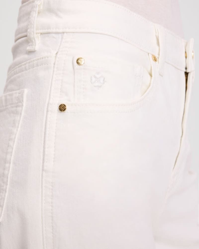 White Boyfriend Jeans
