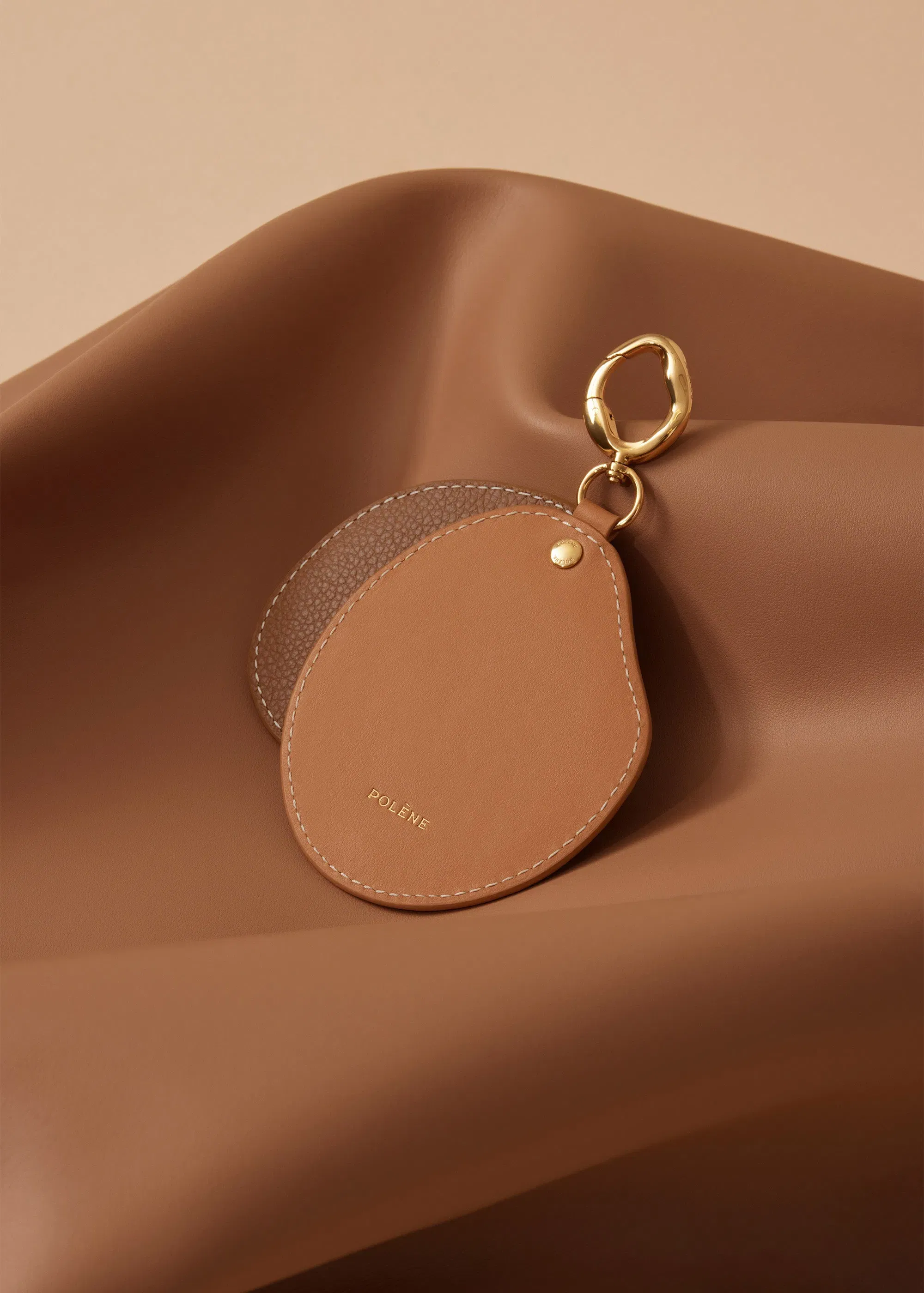 Polene Atla Mirror Trio Camel