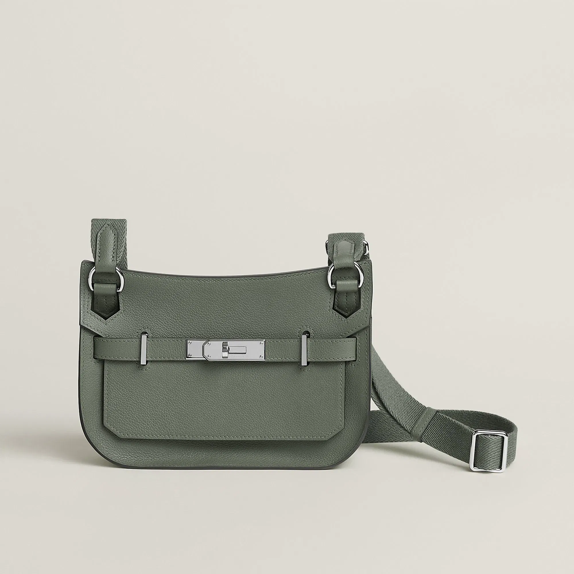 Hermes Jypsiere Mini Bag Gris Ple