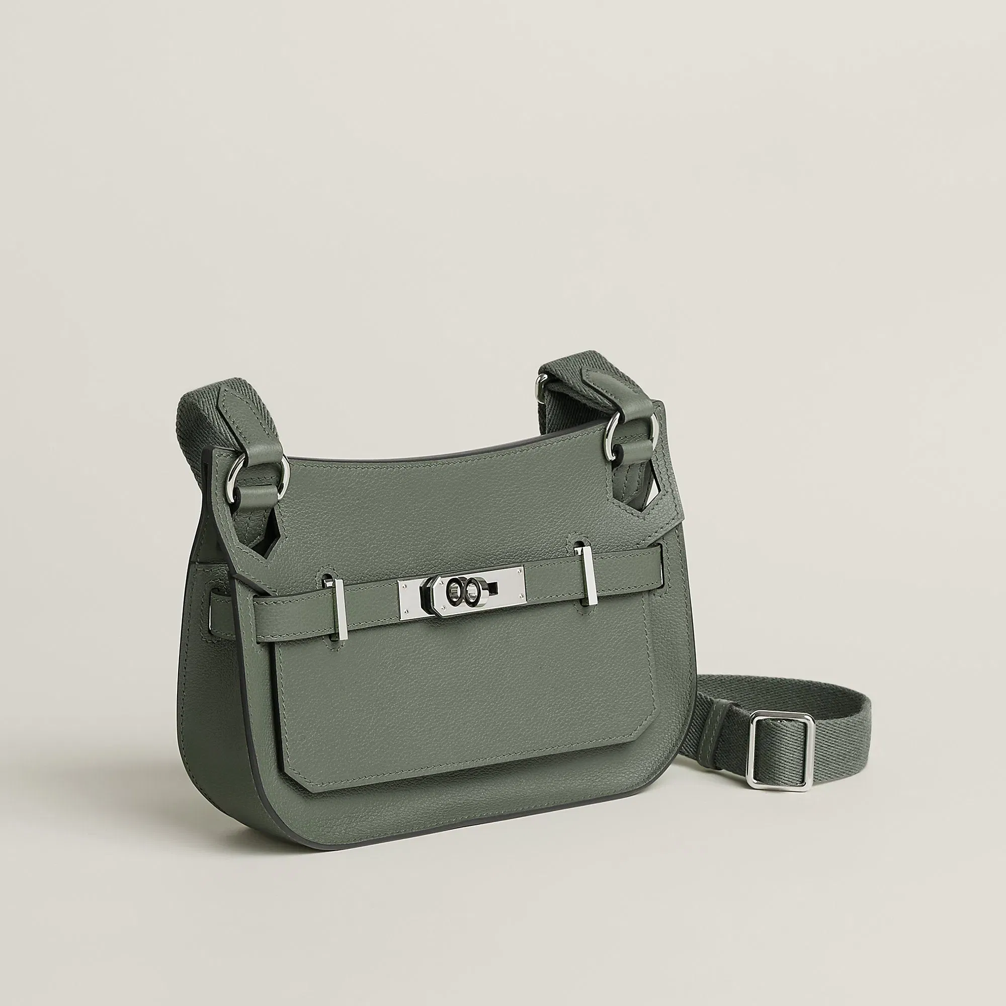 Hermes Jypsiere Mini Bag Gris Ple