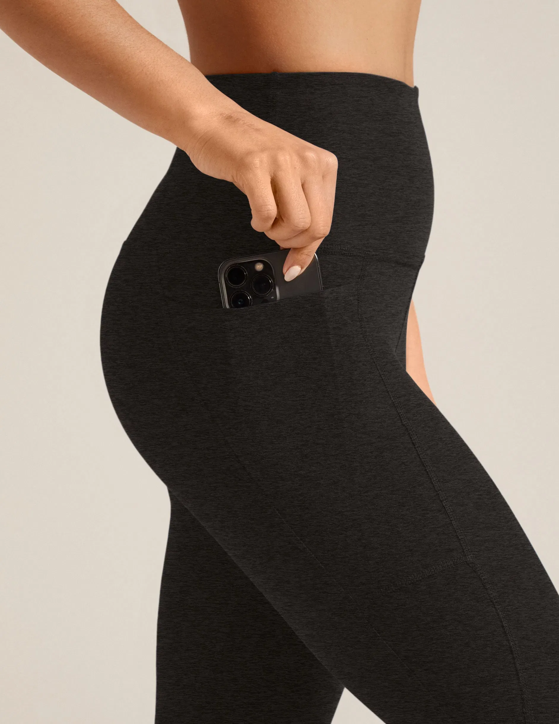 Beyond Yoga Spacedye Out Of Pocket High Waisted Capri Legging Women's