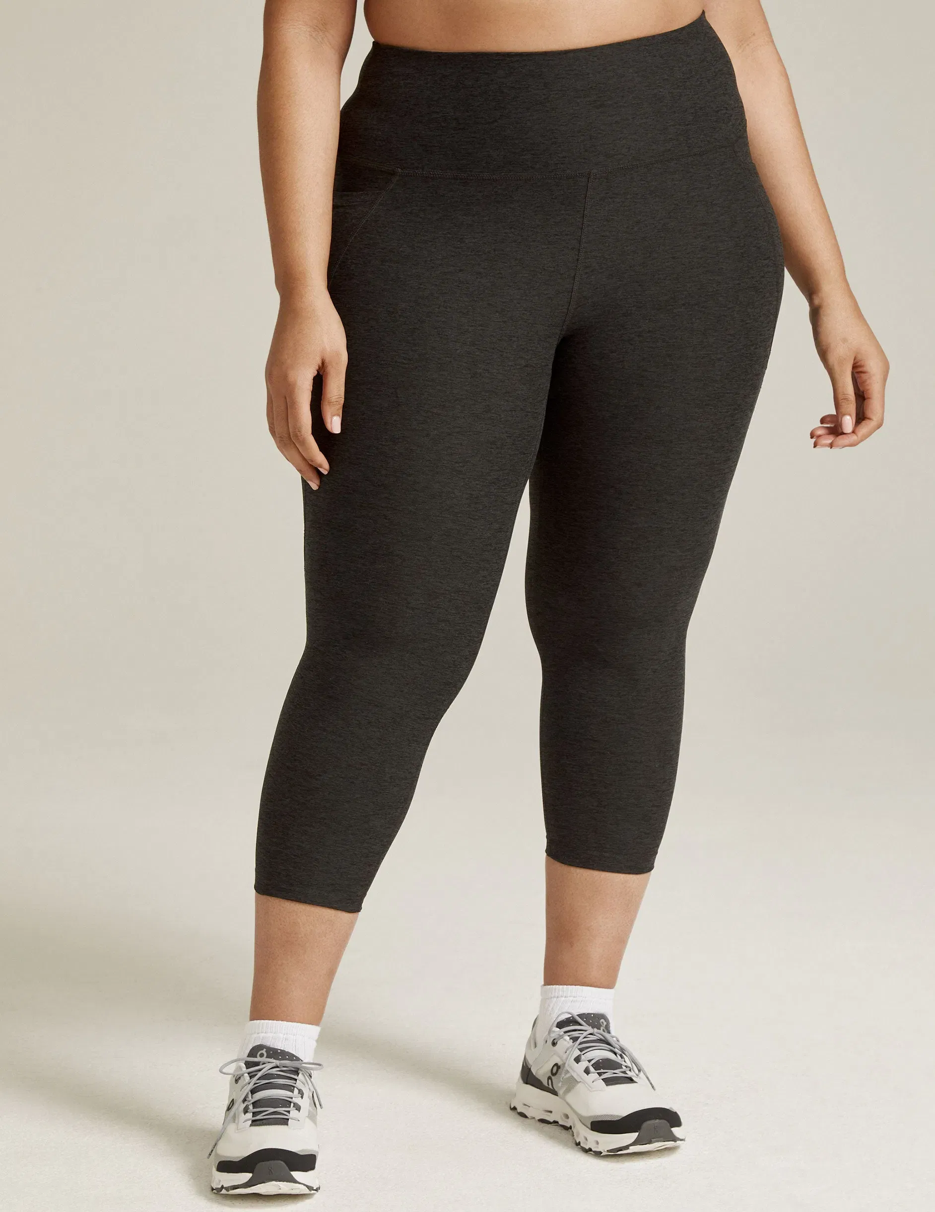 Beyond Yoga Spacedye Out Of Pocket High Waisted Capri Legging Women's