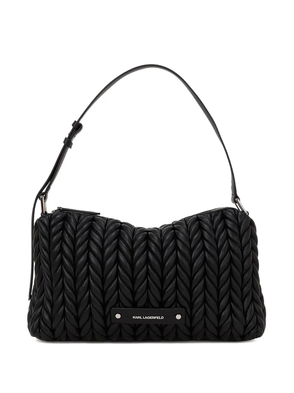 medium K/Weave shoulder bag