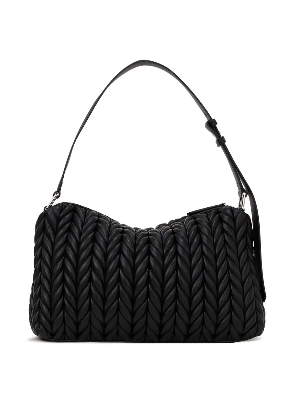 medium K/Weave shoulder bag