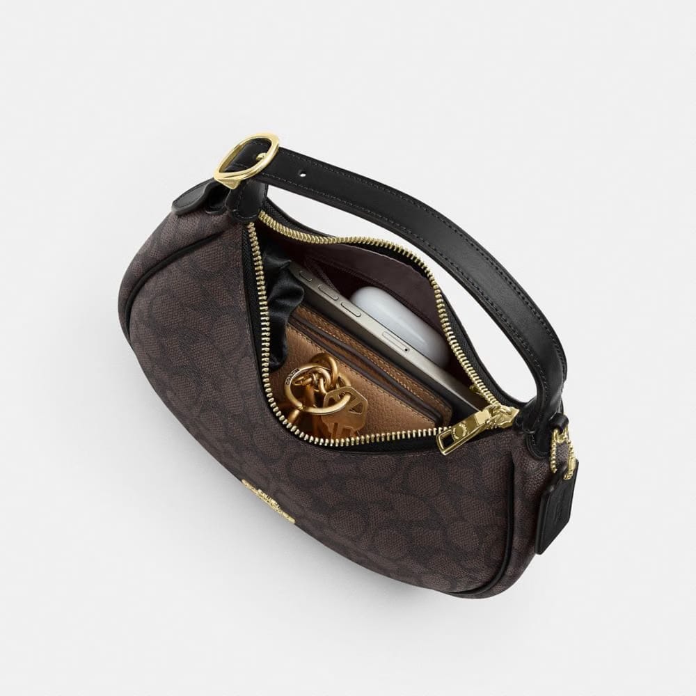 Emily Shoulder Bag In Signature Canvas