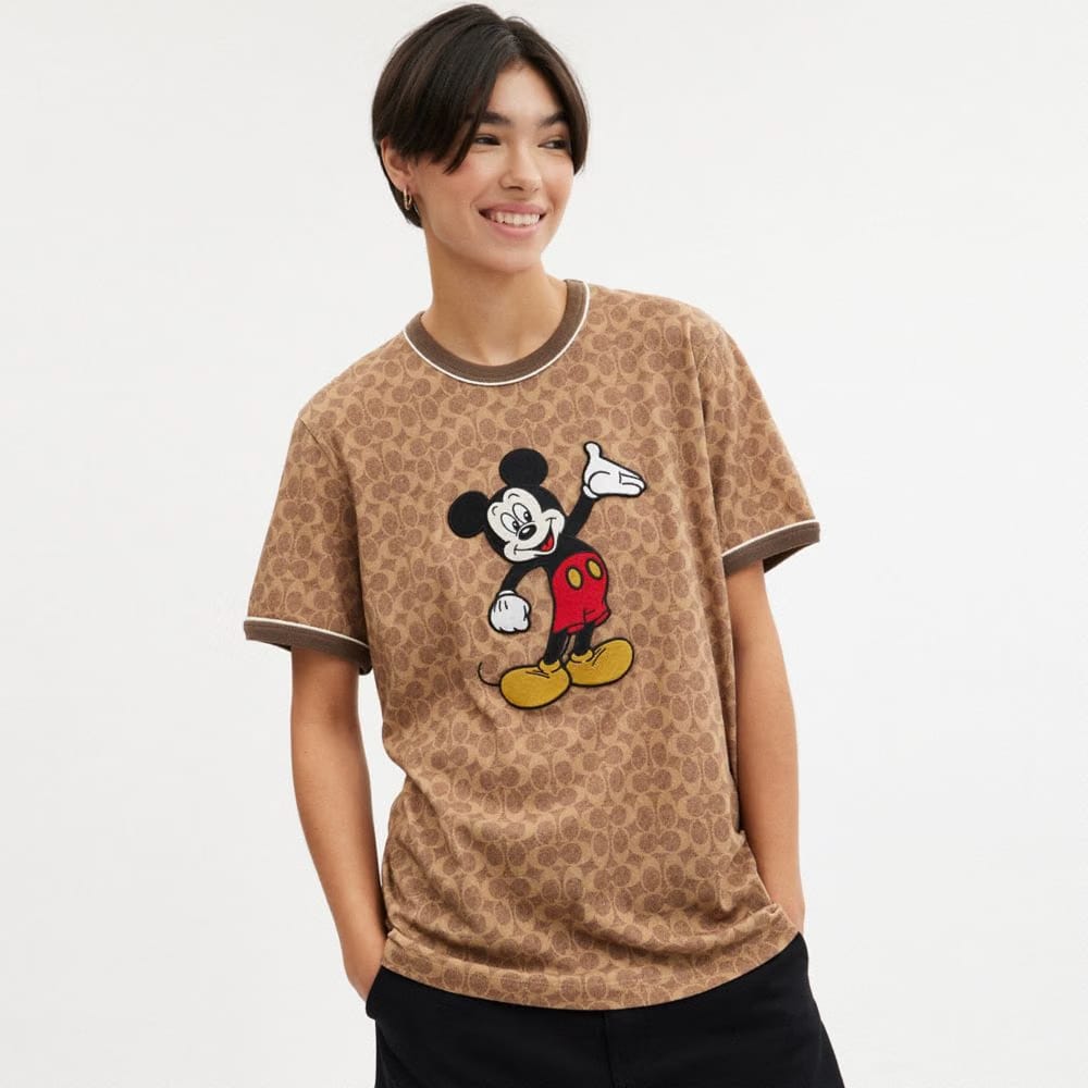 Disney X Coach Signature Mickey Mouse T-Shirt