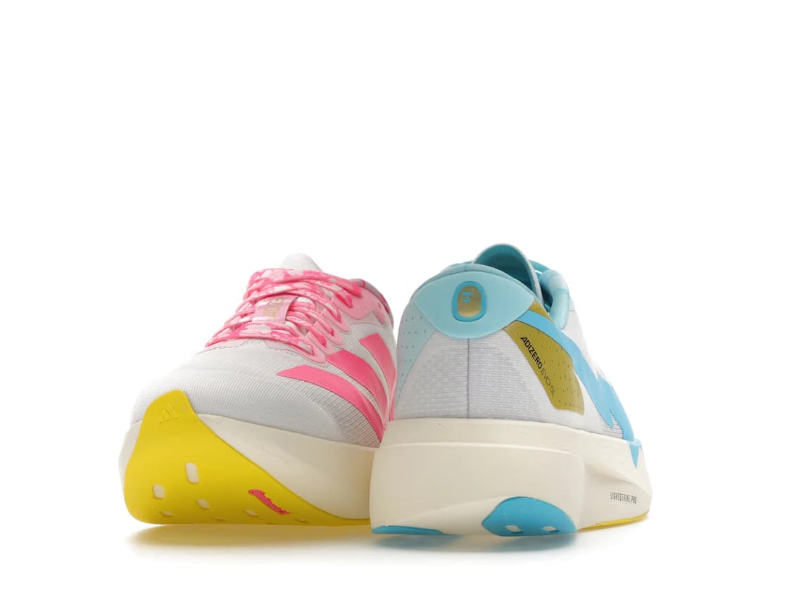Adidas Adizero Evo SL Bape Blue Pink Gold