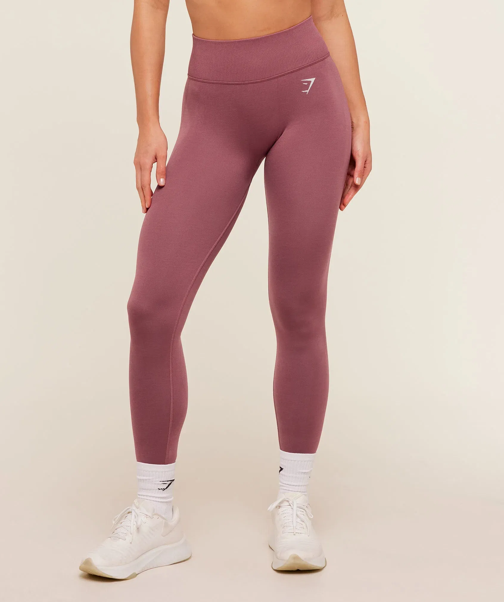 Women's Gymshark Interval Seamless Leggings Reset Pink