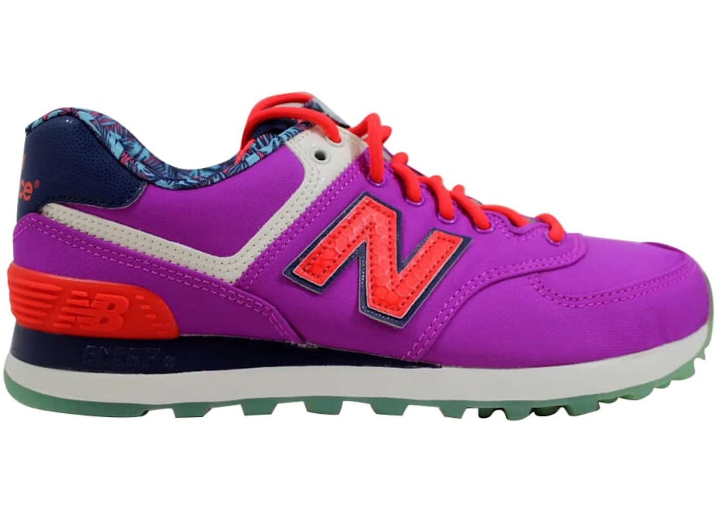 New Balance 574 Luau Voltage Violet Womens