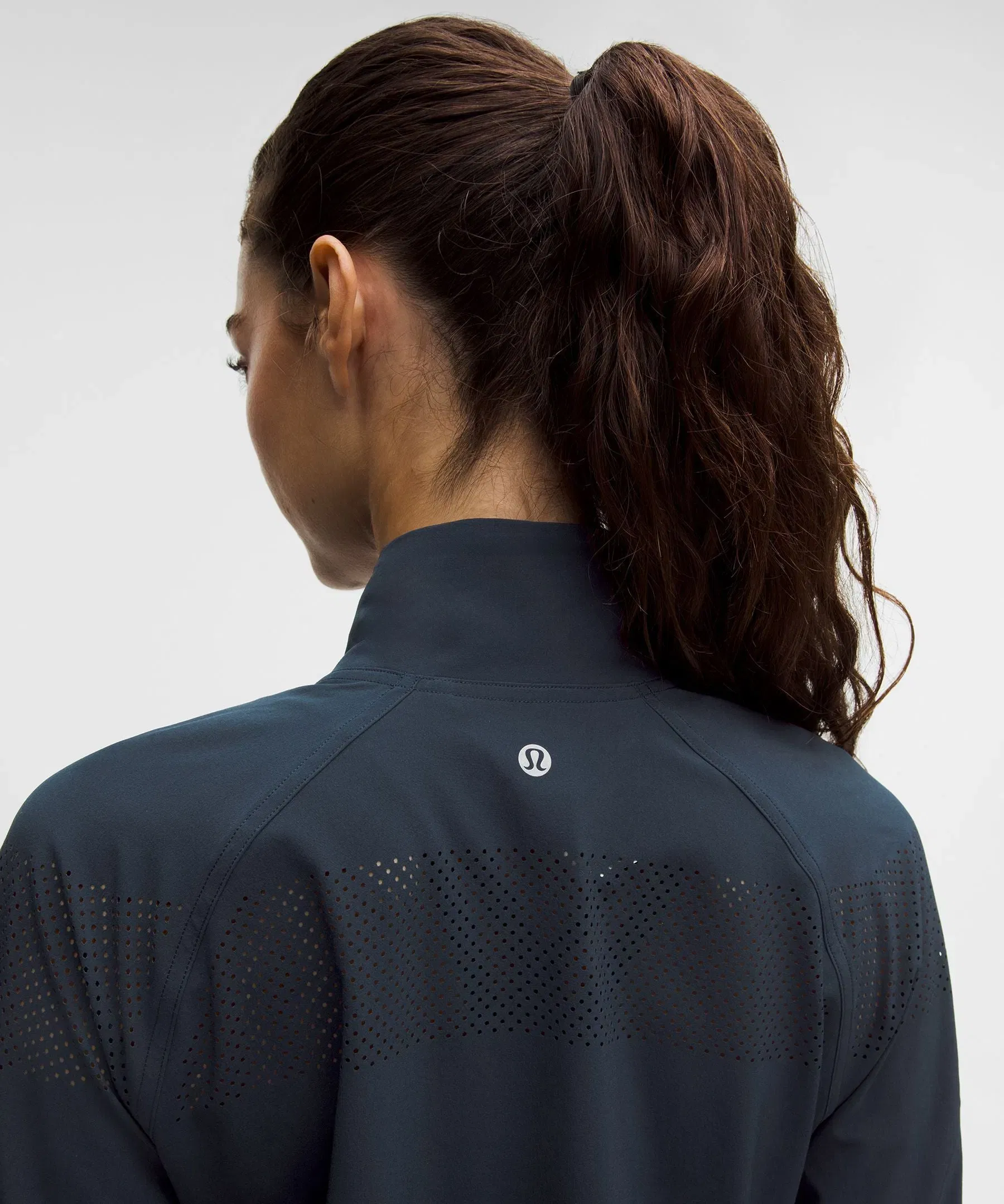 Lululemon Adapted State Track Jacket *Perforated Stripe