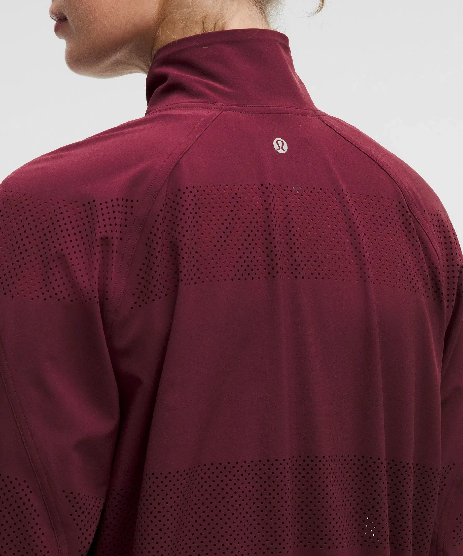 Lululemon Adapted State Track Jacket *Perforated Stripe