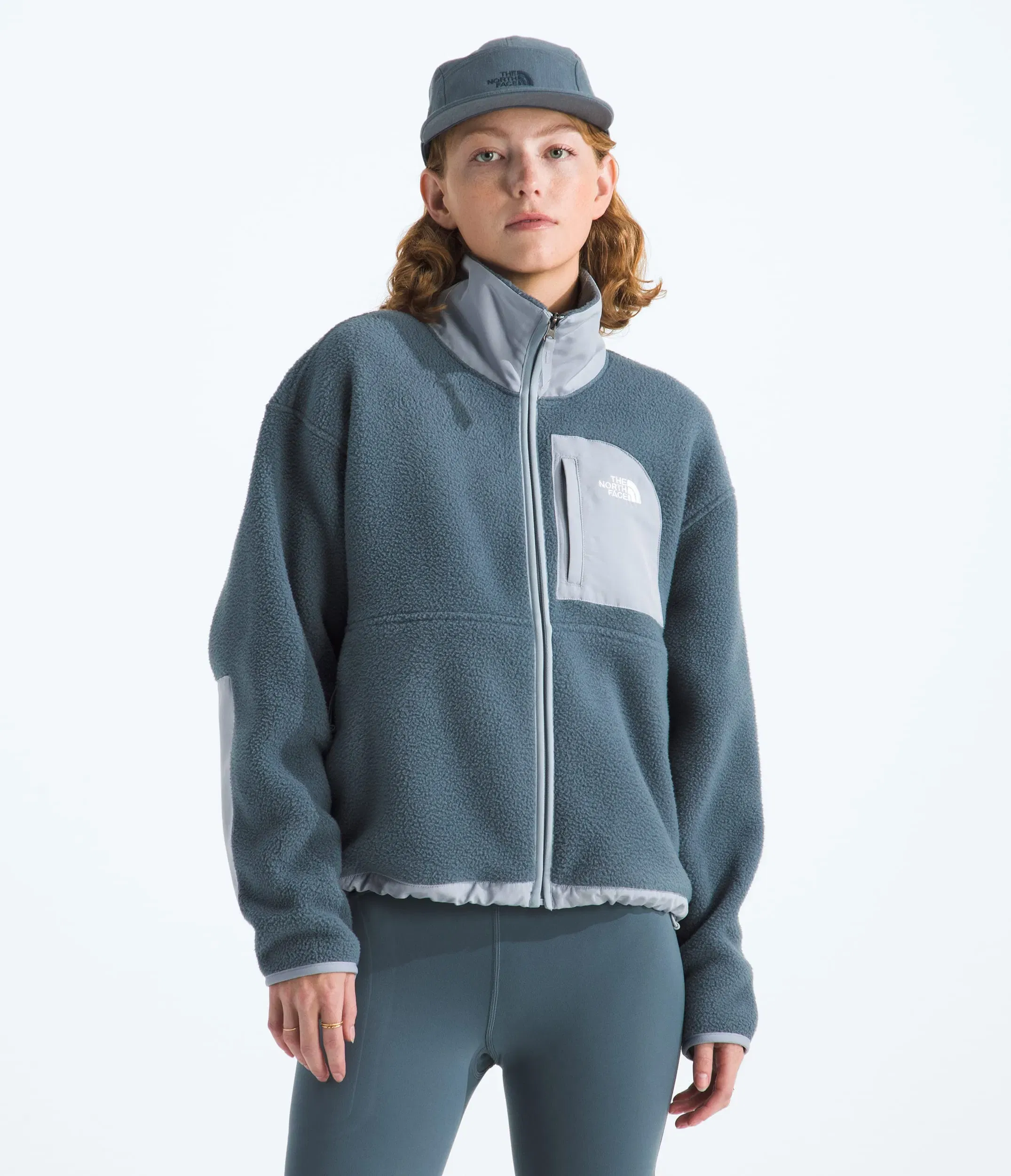 The North Face Women’s Yumiori Off Peak Full-Zip Jacket Granite Grey-Frost Grey