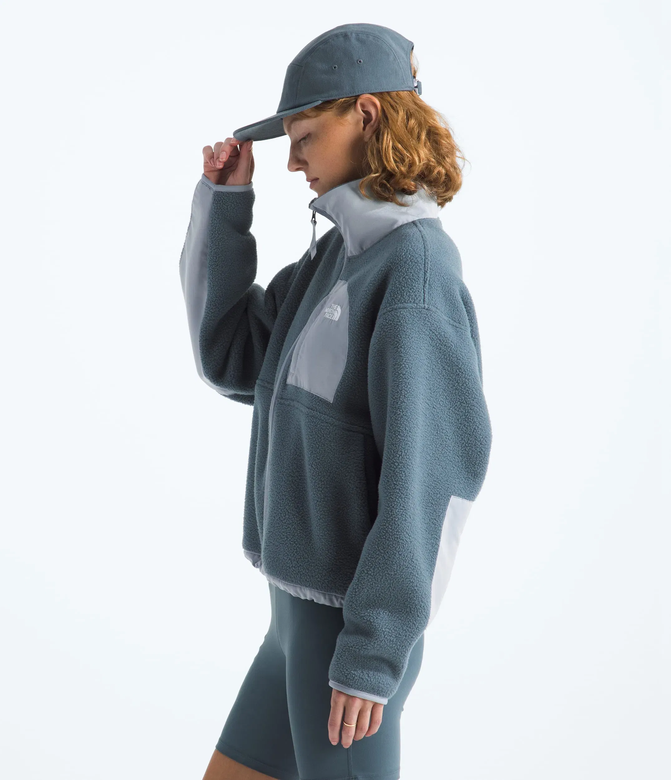 The North Face Women’s Yumiori Off Peak Full-Zip Jacket Granite Grey-Frost Grey